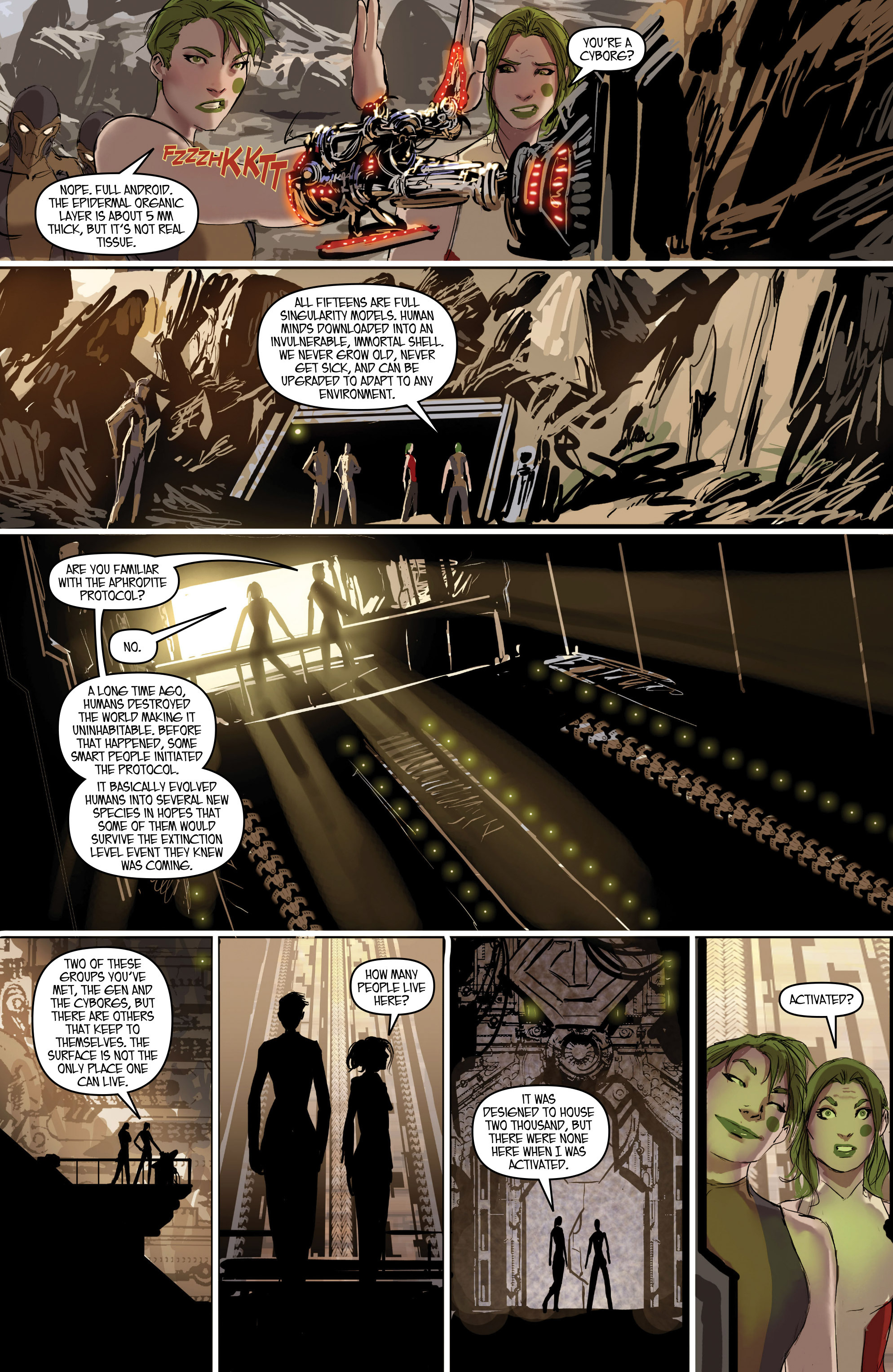 Read online Aphrodite IX (2013) comic -  Issue #Aphrodite IX (2013) _TPB 2 - 23