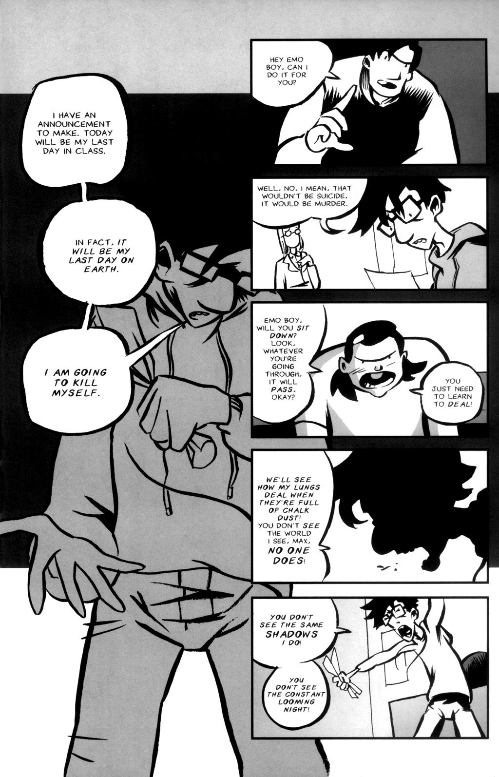 Read online Emo Boy comic -  Issue #3 - 11
