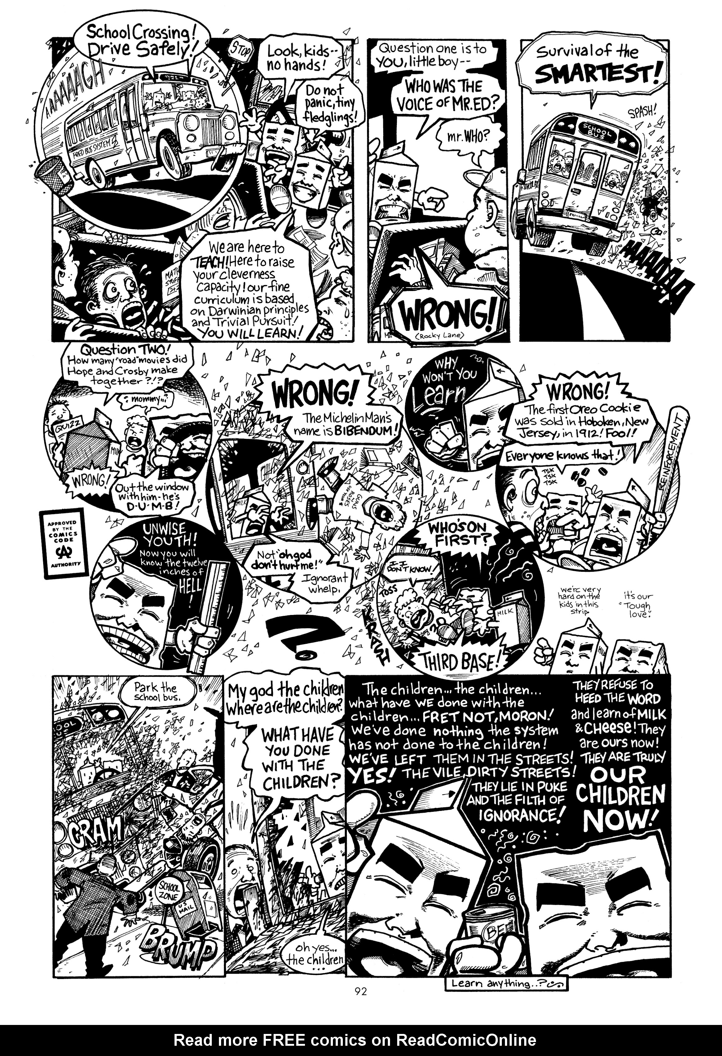 Read online Milk And Cheese: Dairy Products Gone Bad! comic -  Issue # Full - 94