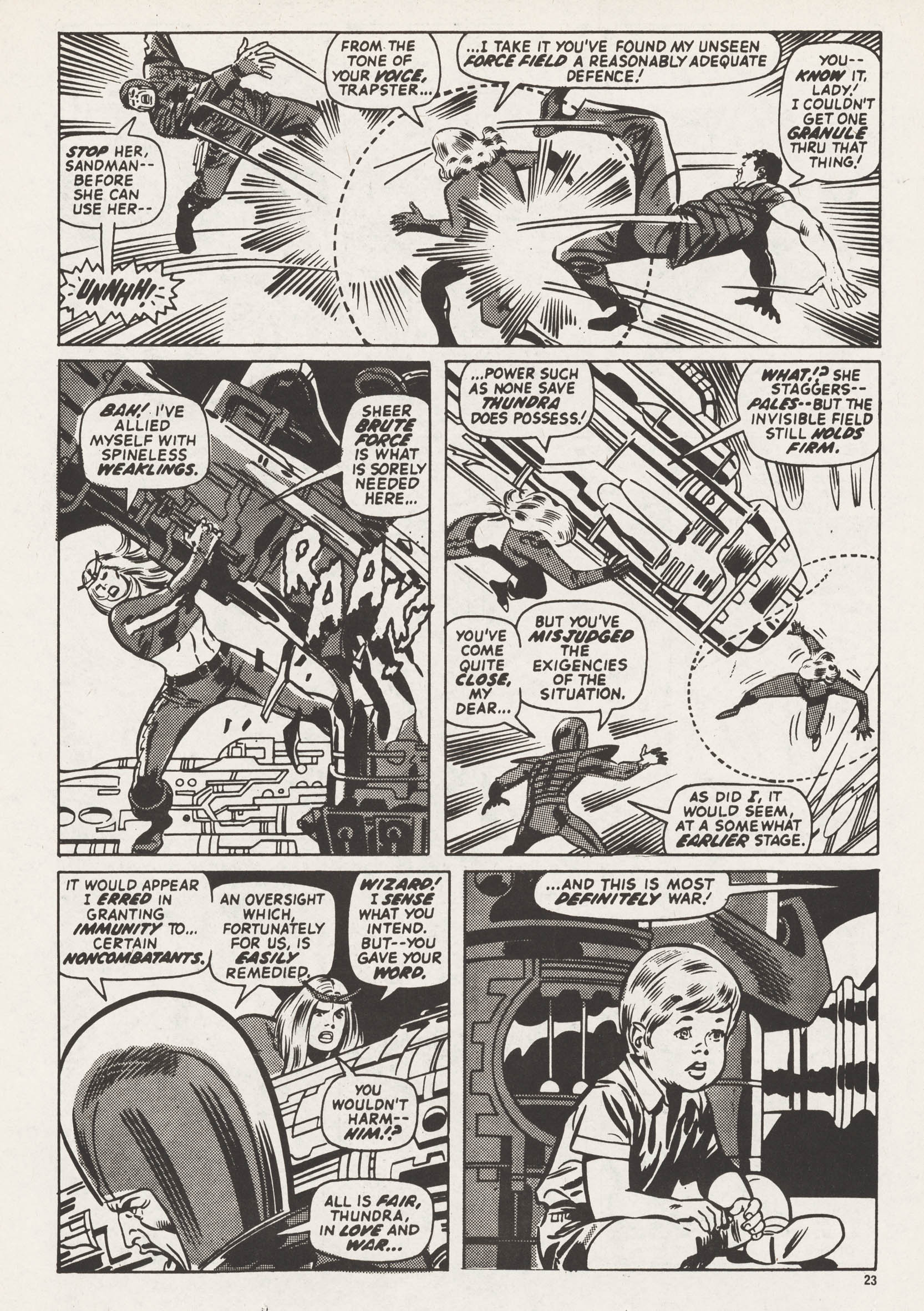 Read online Super Spider-Man and Captain Britain comic -  Issue #239 - 23