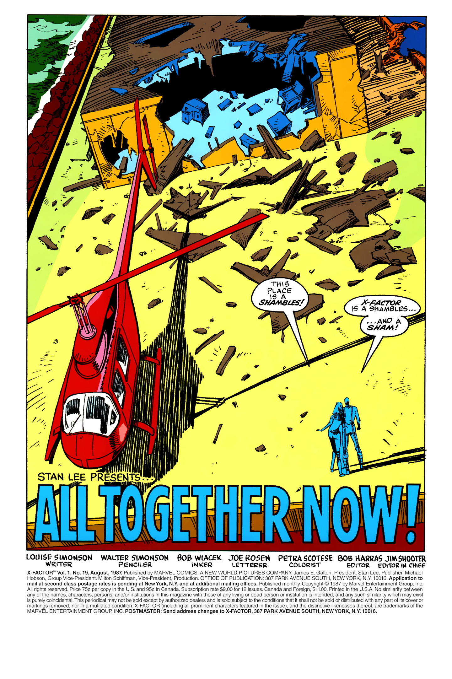 X-Factor (1986) 19 Page 1