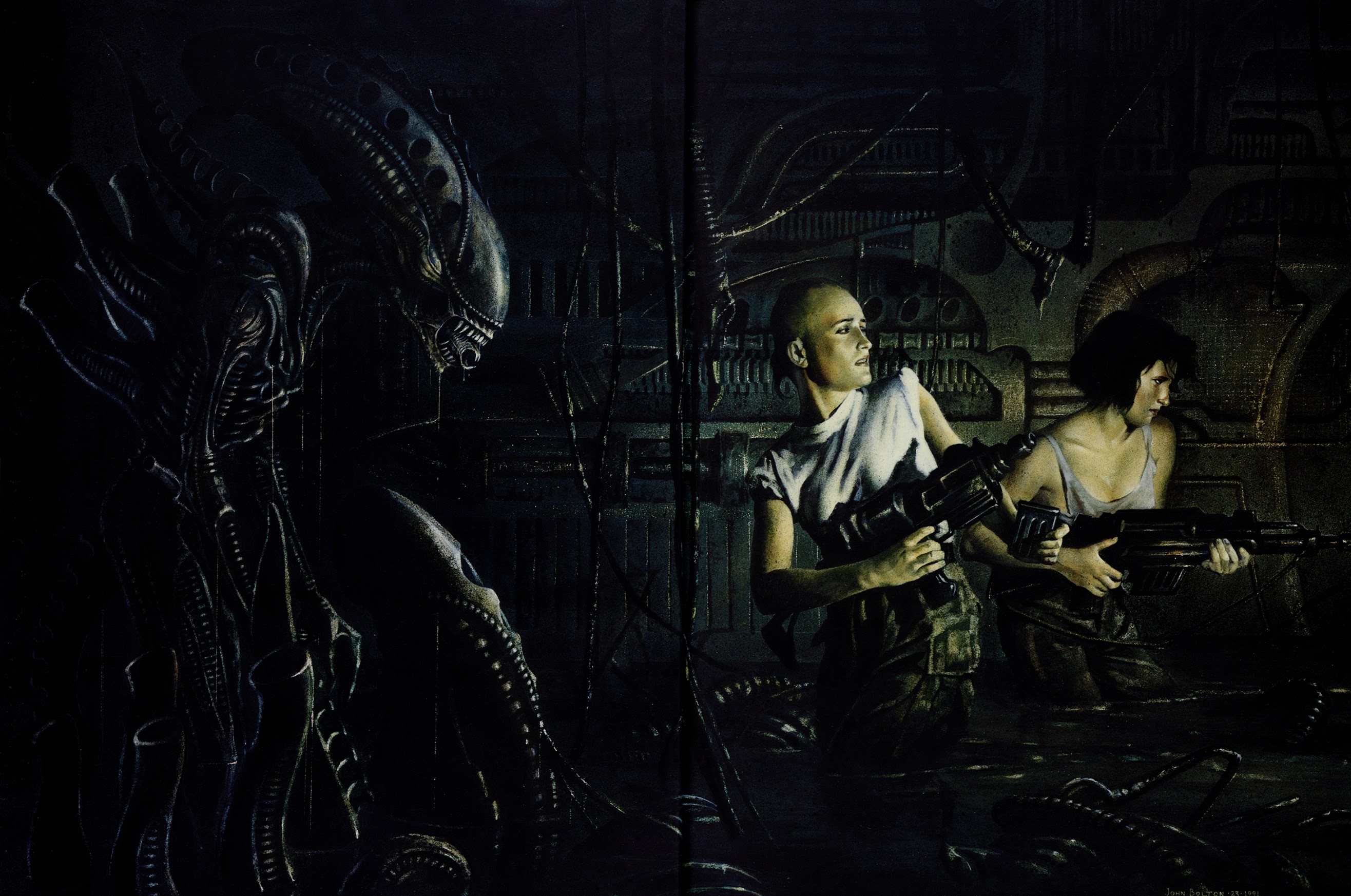Read online Aliens/Predator: Panel to Panel comic -  Issue # TPB (Part 1) - 63