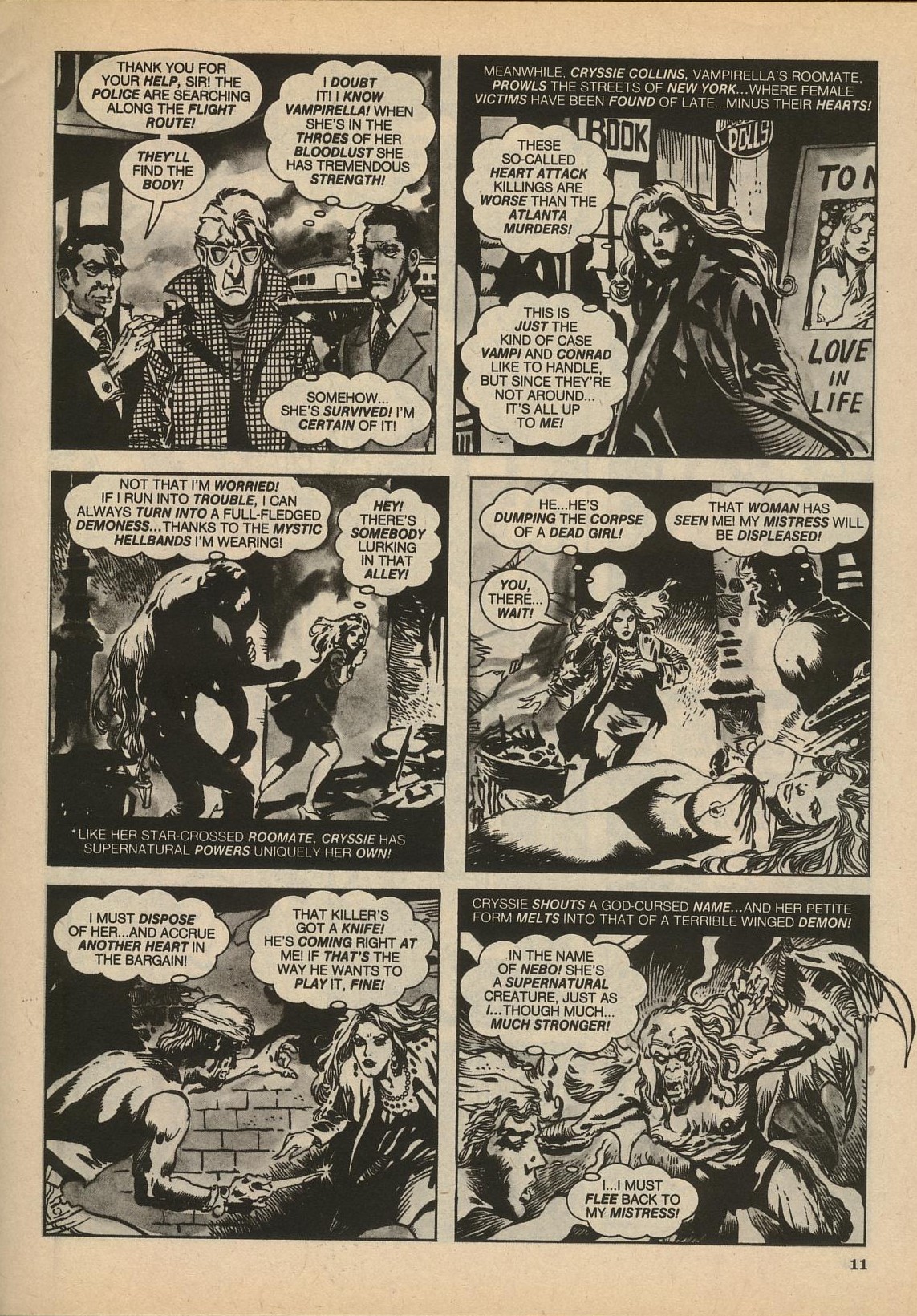 Read online Vampirella (1969) comic -  Issue #102 - 11