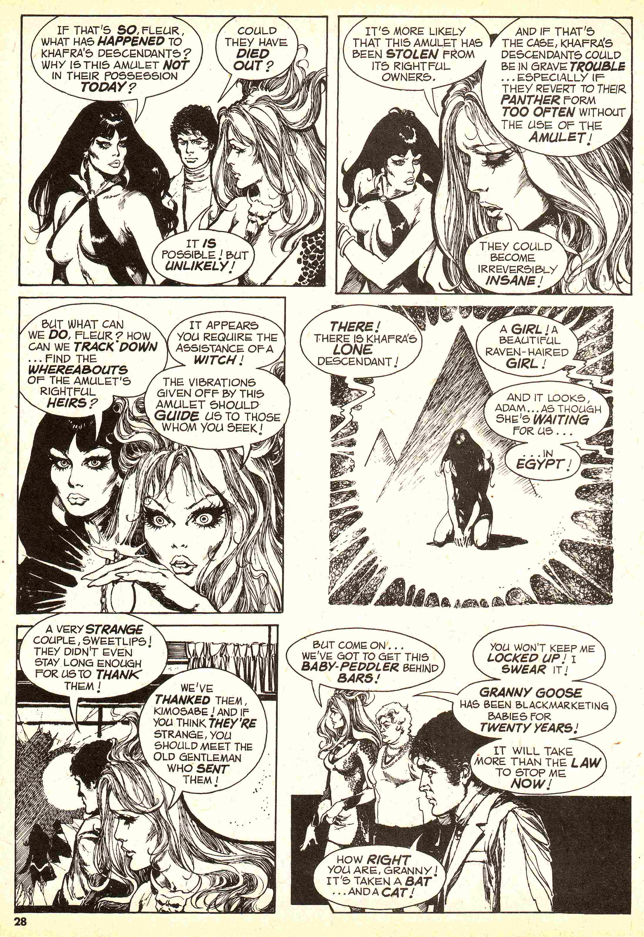 Read online Vampirella (1969) comic -  Issue #50 - 28