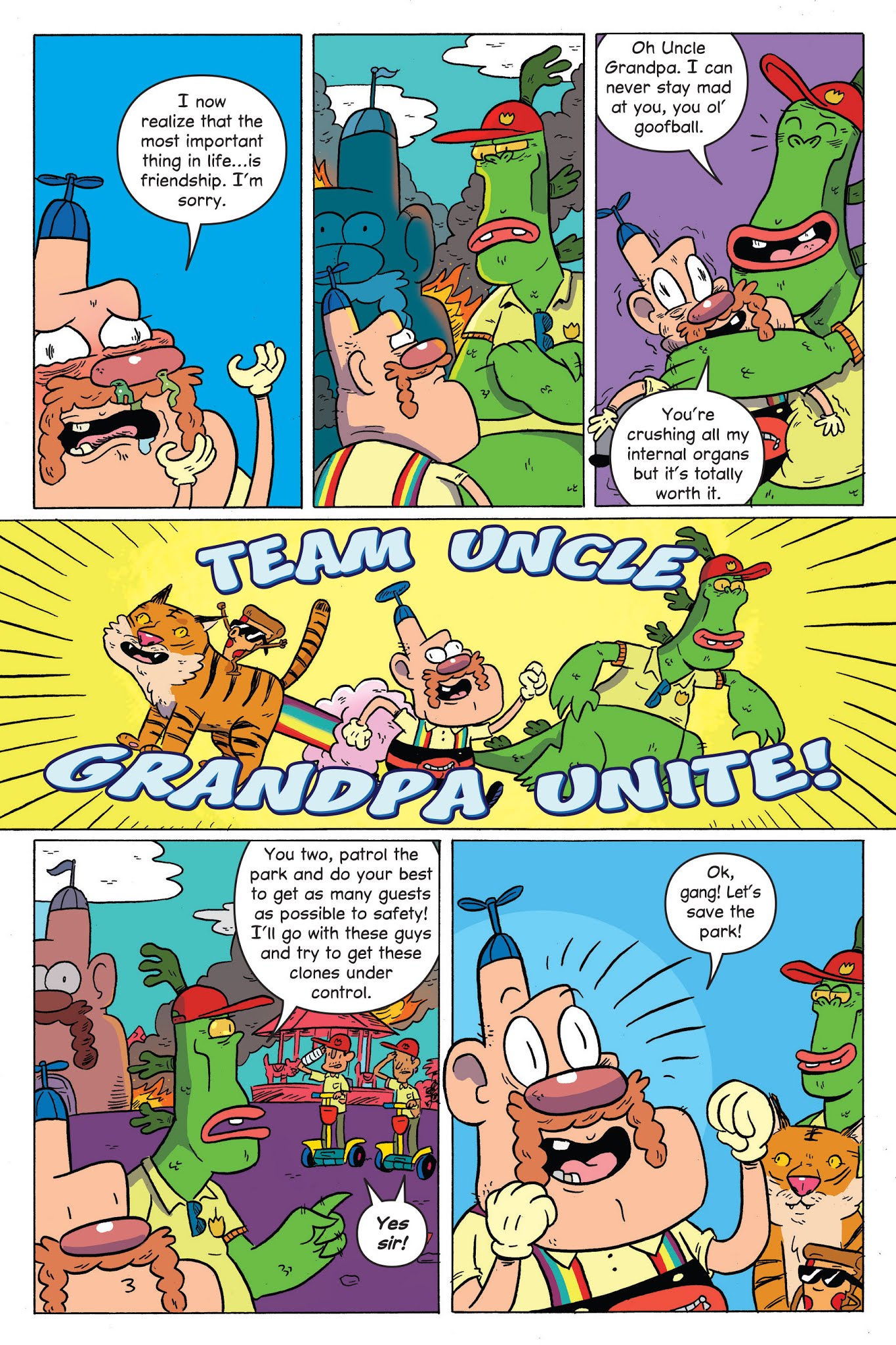 Read online Uncle Grandpa in Uncle Grandpaland comic -  Issue # TPB - 77