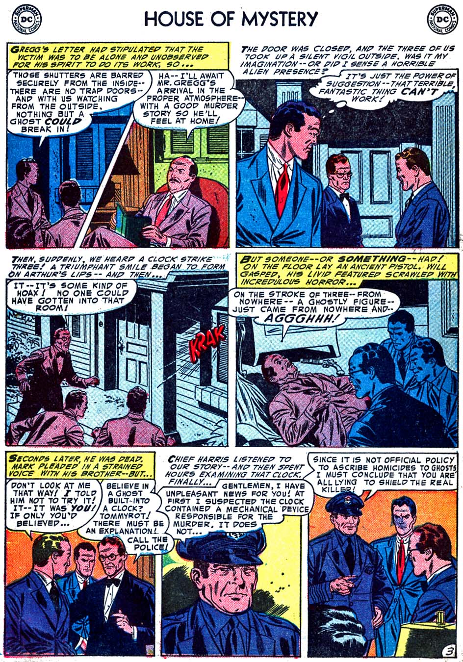 Read online House of Mystery (1951) comic -  Issue #28 - 30