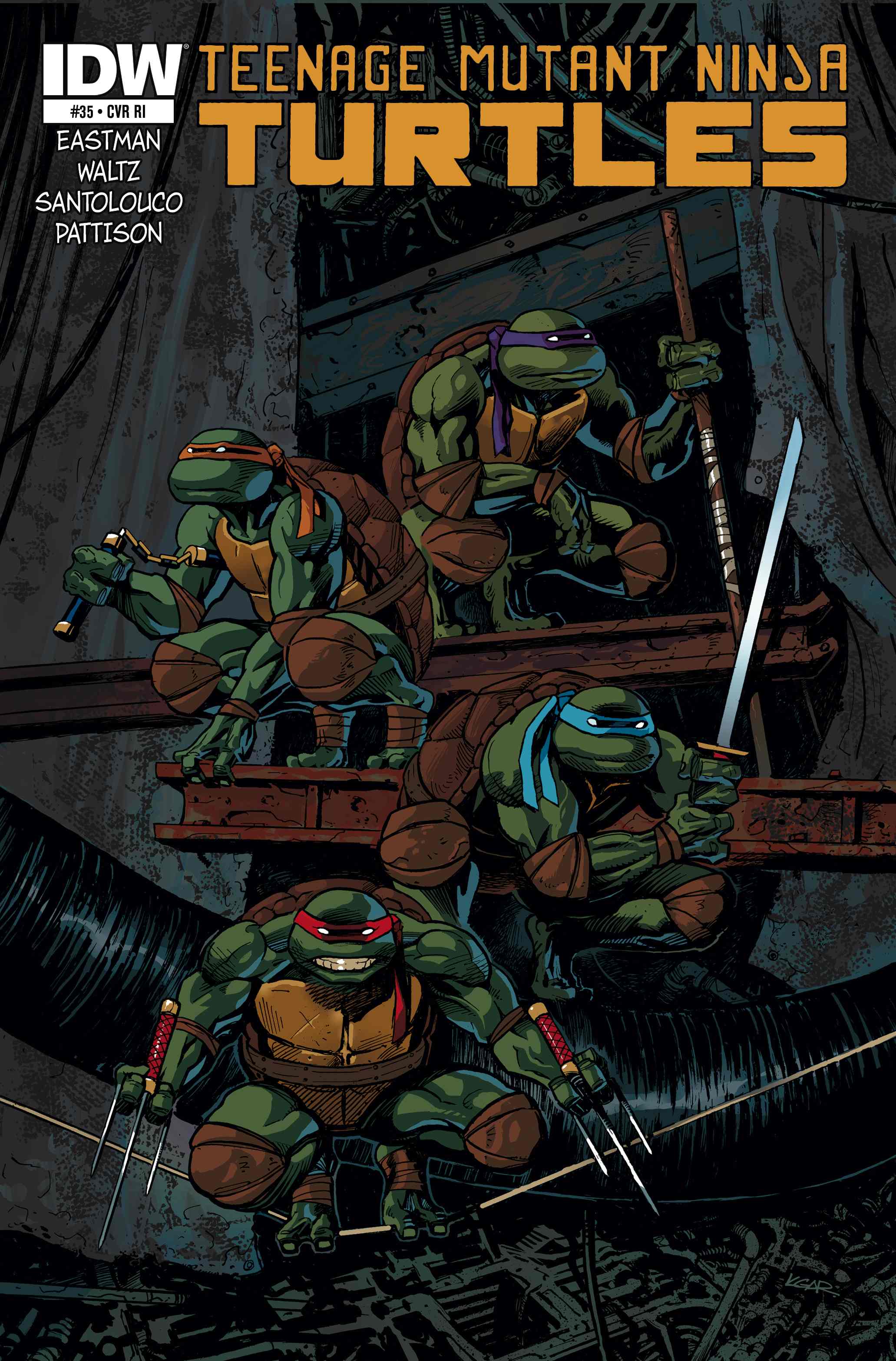 Read online Teenage Mutant Ninja Turtles (2011) comic -  Issue #35 - 3