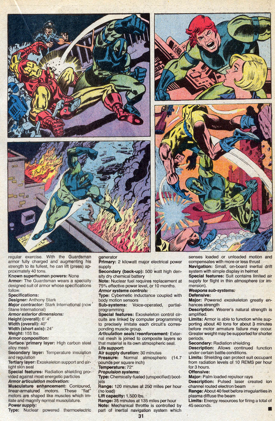Read online The Official Handbook of the Marvel Universe Deluxe Edition comic -  Issue #5 - 33