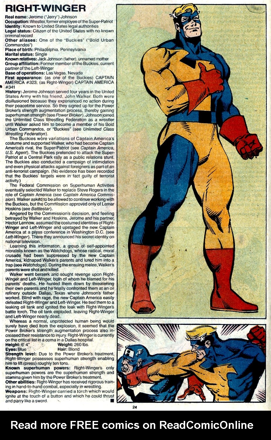 Read online The Official Handbook of the Marvel Universe: Update '89 comic -  Issue #6 - 26