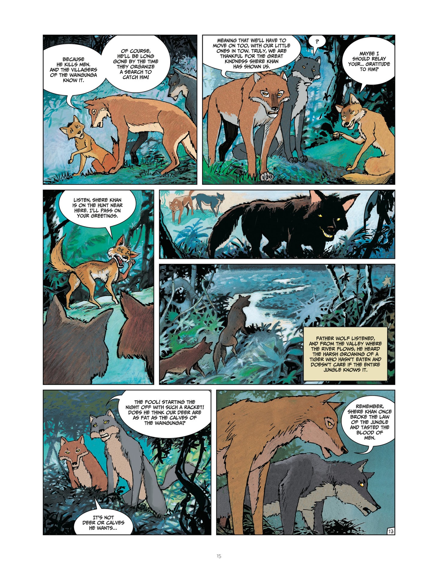 Read online The Last Jungle Book comic -  Issue #1 - 15