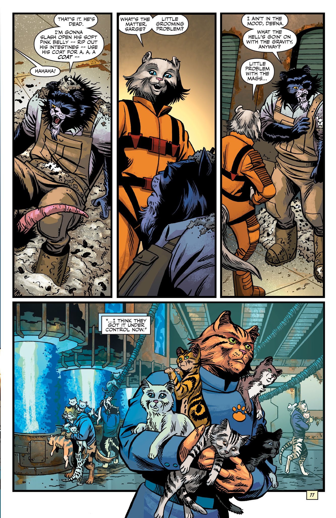 Read online Captain Ginger comic -  Issue #2 - 13