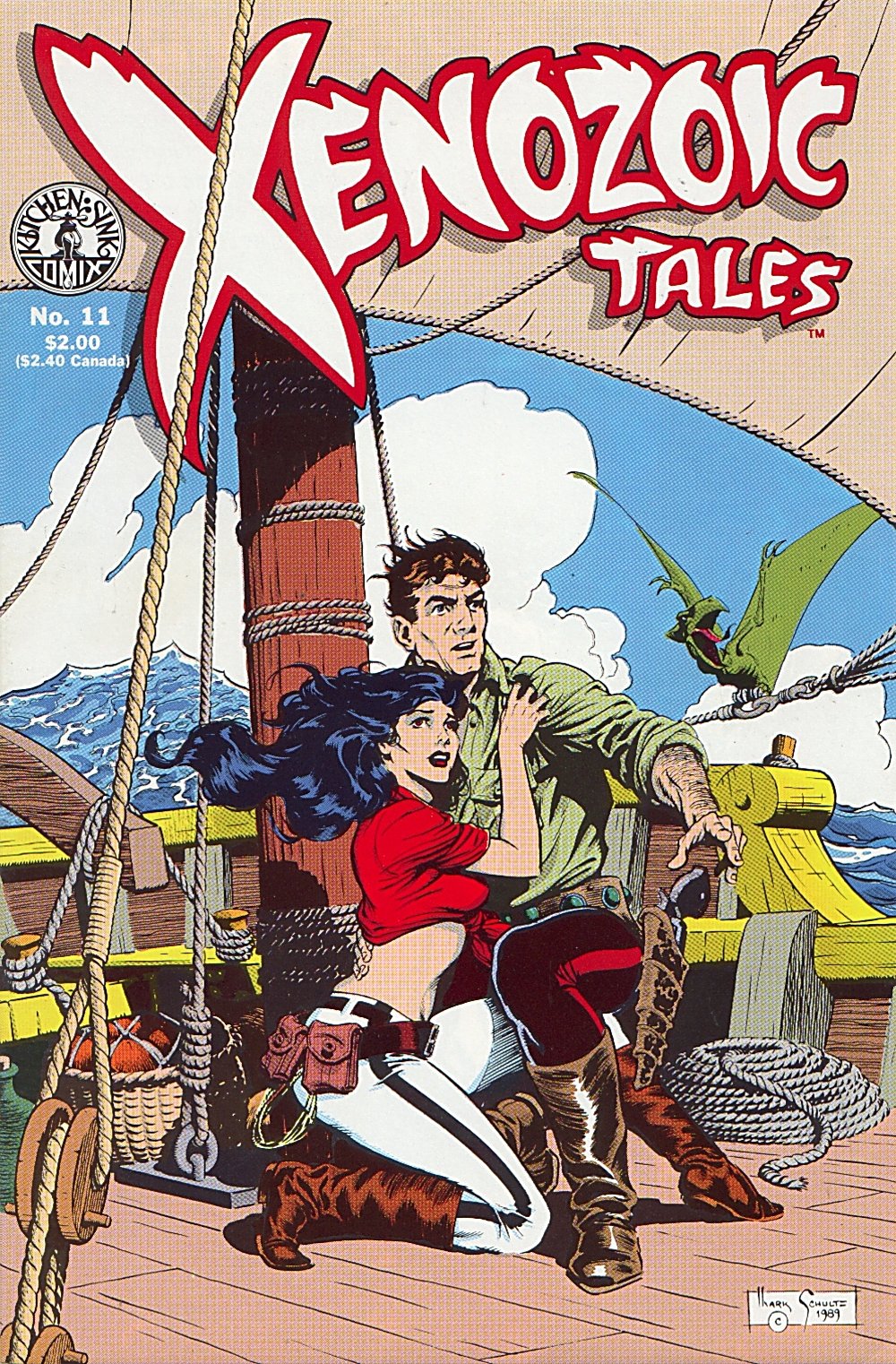 Read online Xenozoic Tales comic -  Issue #11 - 2
