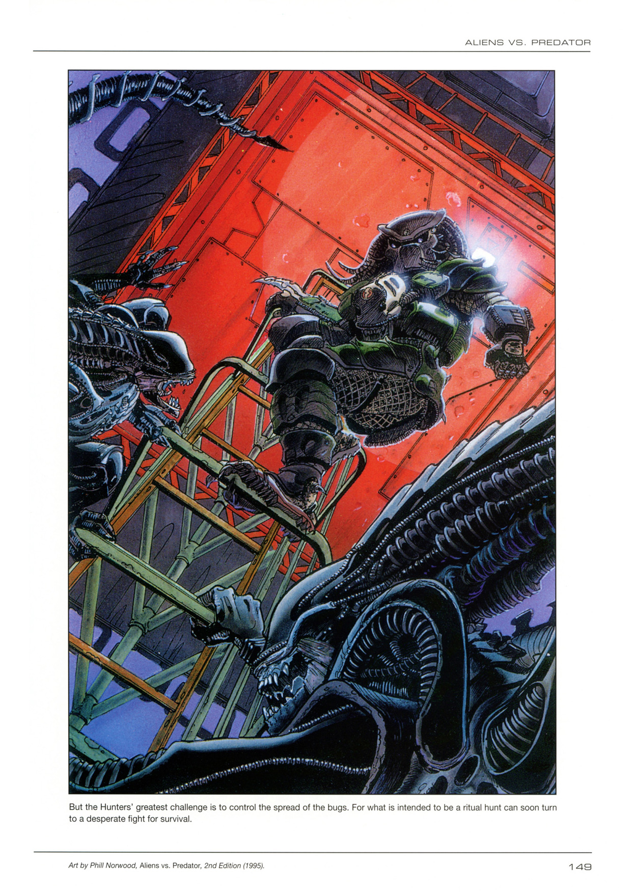 Read online Aliens/Predator: Panel to Panel comic -  Issue # TPB (Part 2) - 38