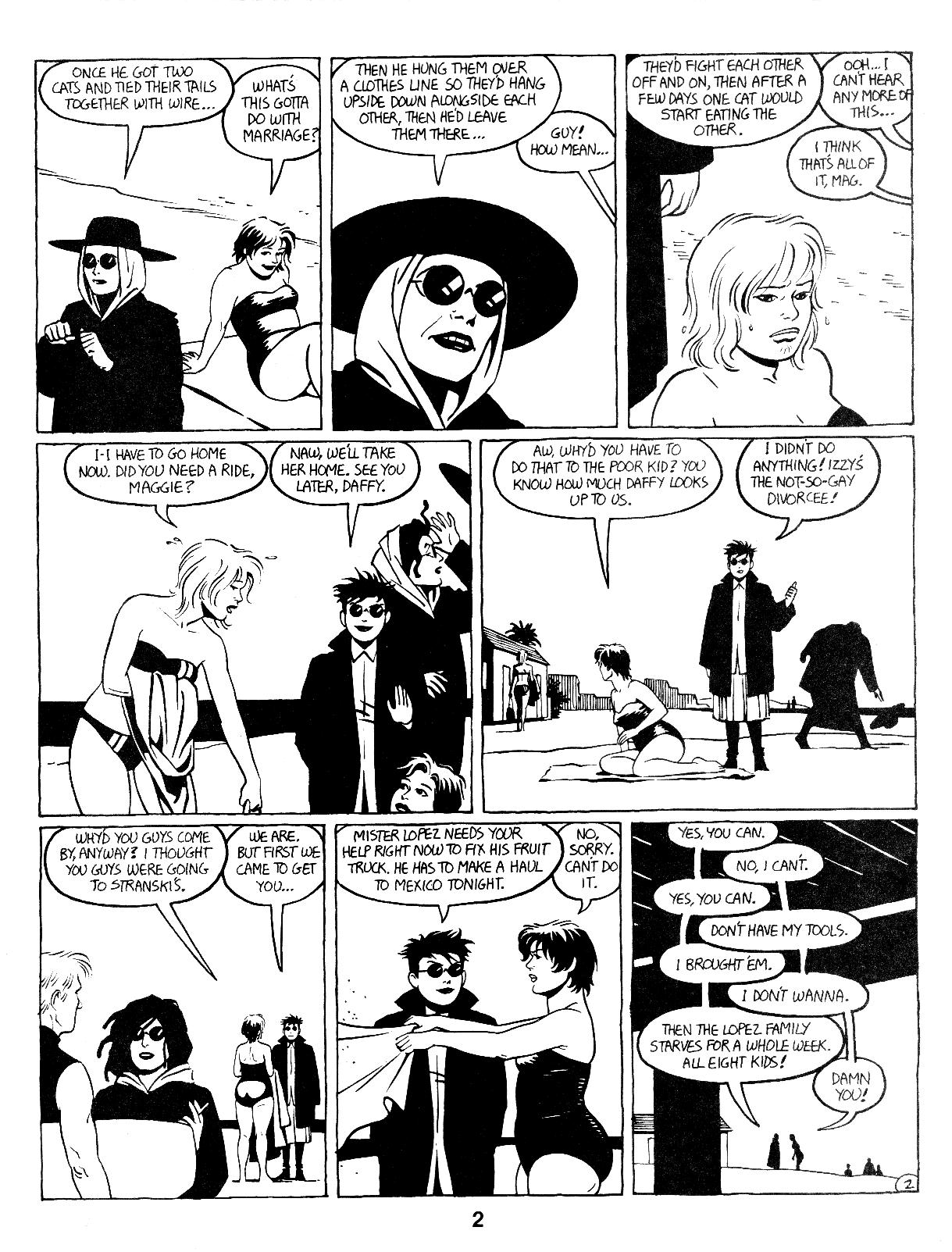 Read online Love and Rockets (1982) comic -  Issue #15 - 4