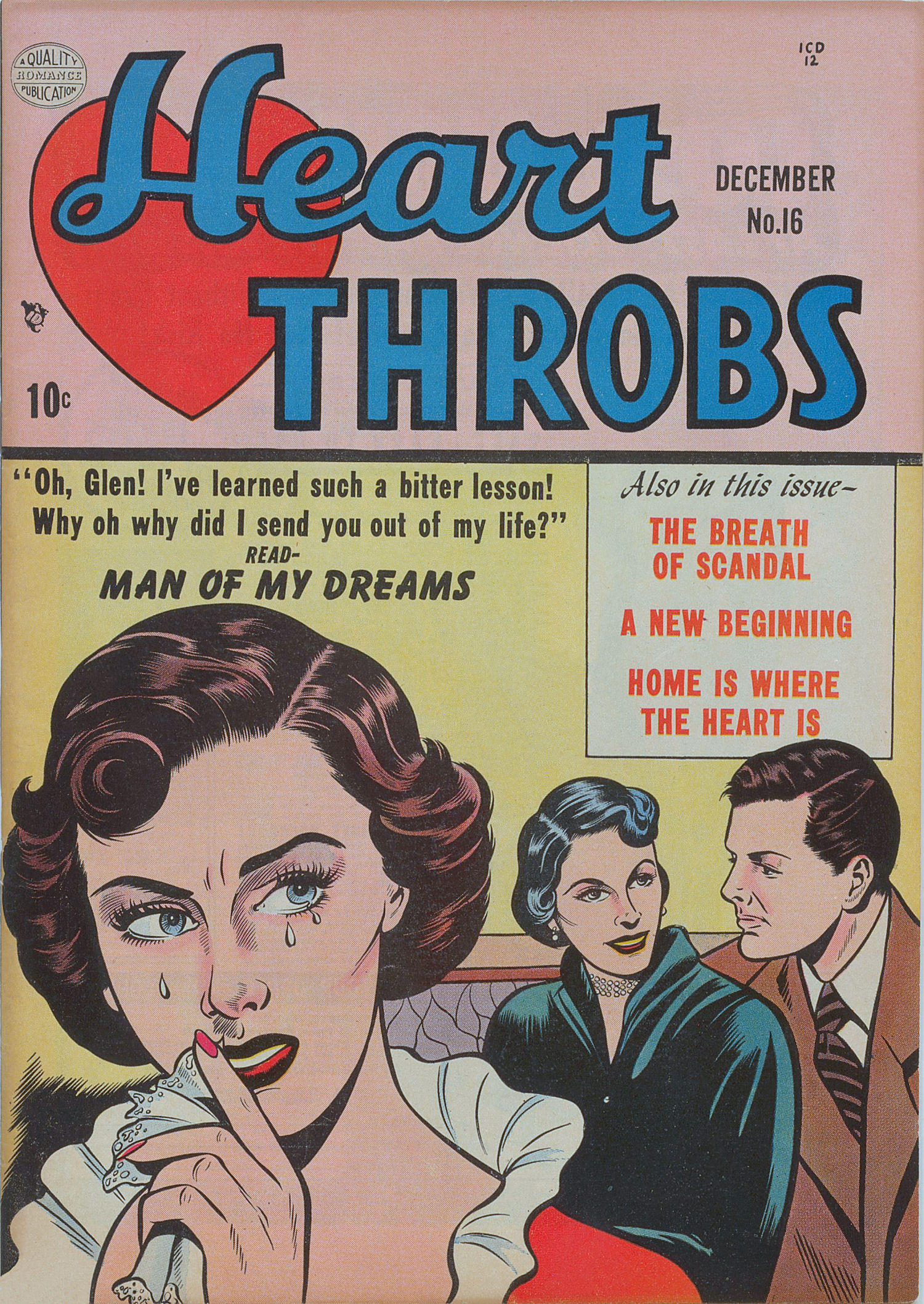 Read online Heart Throbs comic -  Issue #16 - 1