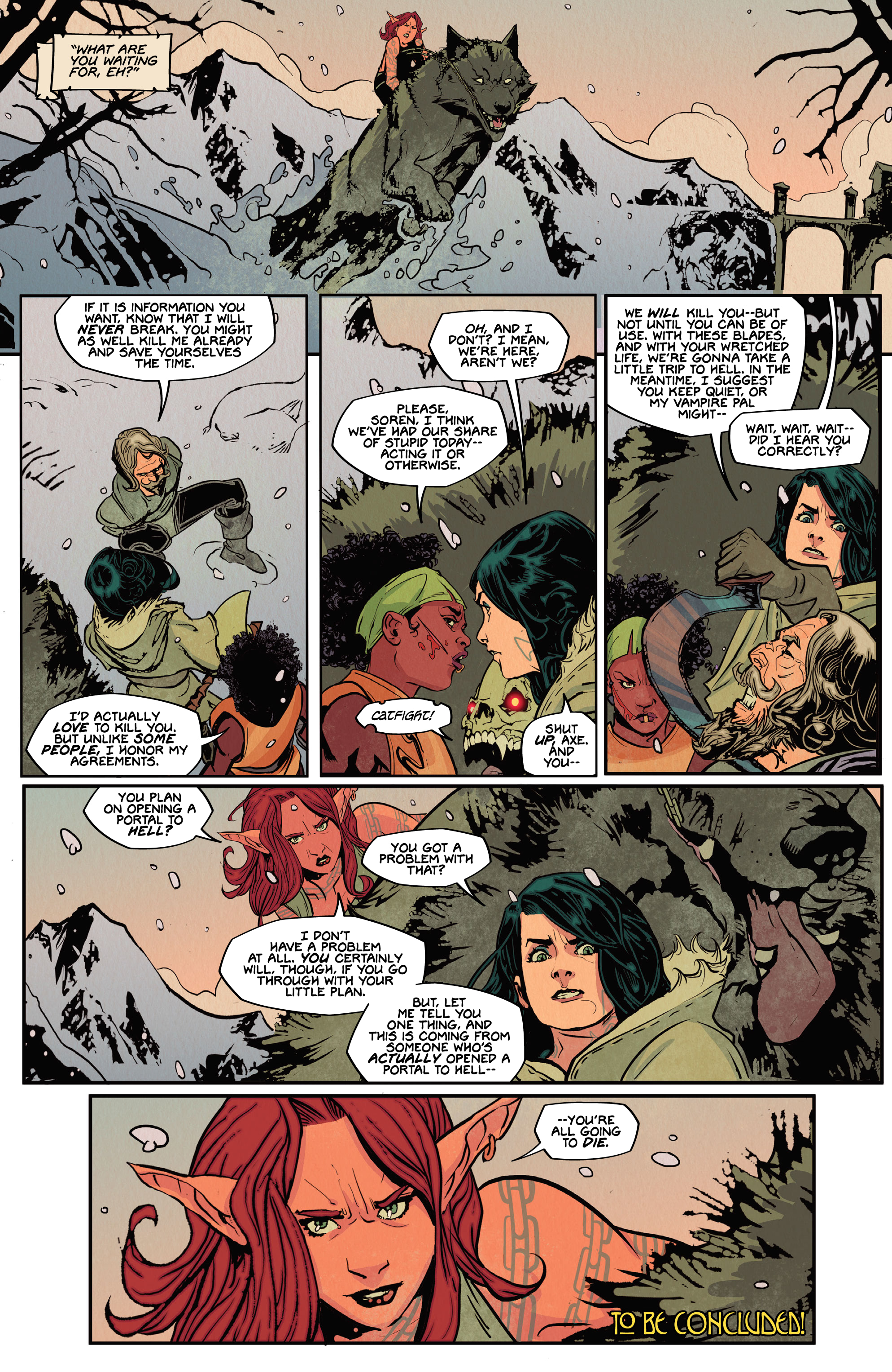 Read online Barbaric Hell to Pay comic -  Issue #3 - 29
