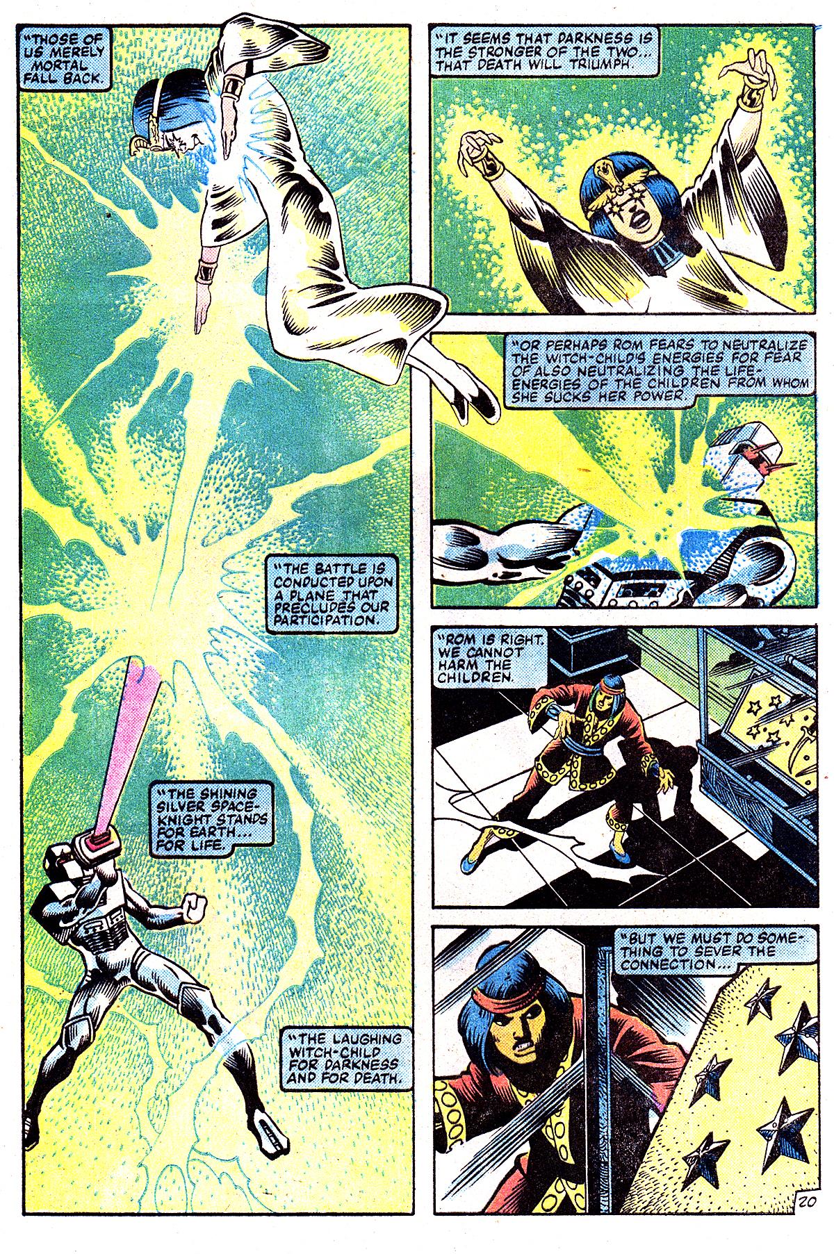 Read online ROM (1979) comic -  Issue #39 - 21