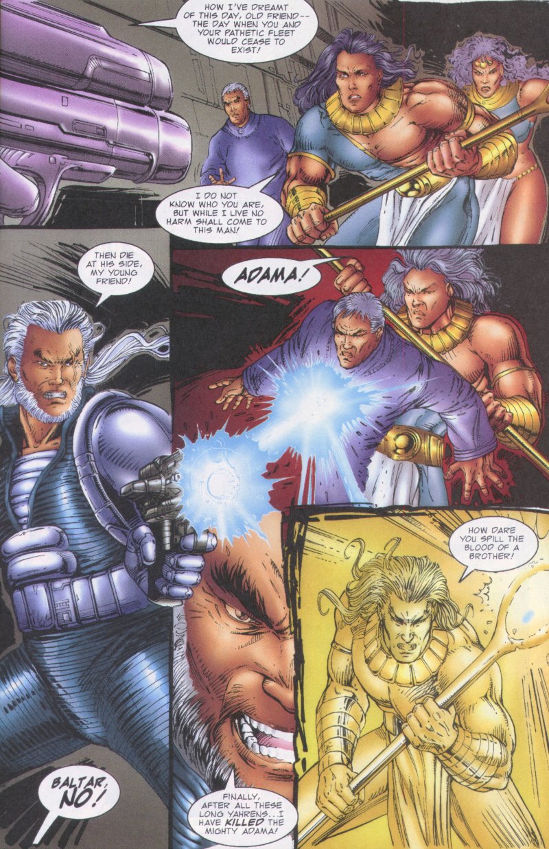 Read online Battlestar Galactica (1995) comic -  Issue #4 - 19