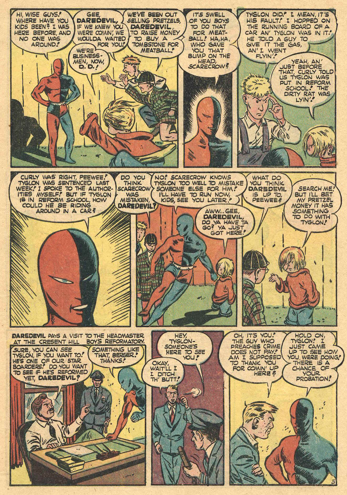 Read online Daredevil (1941) comic -  Issue #16 - 7