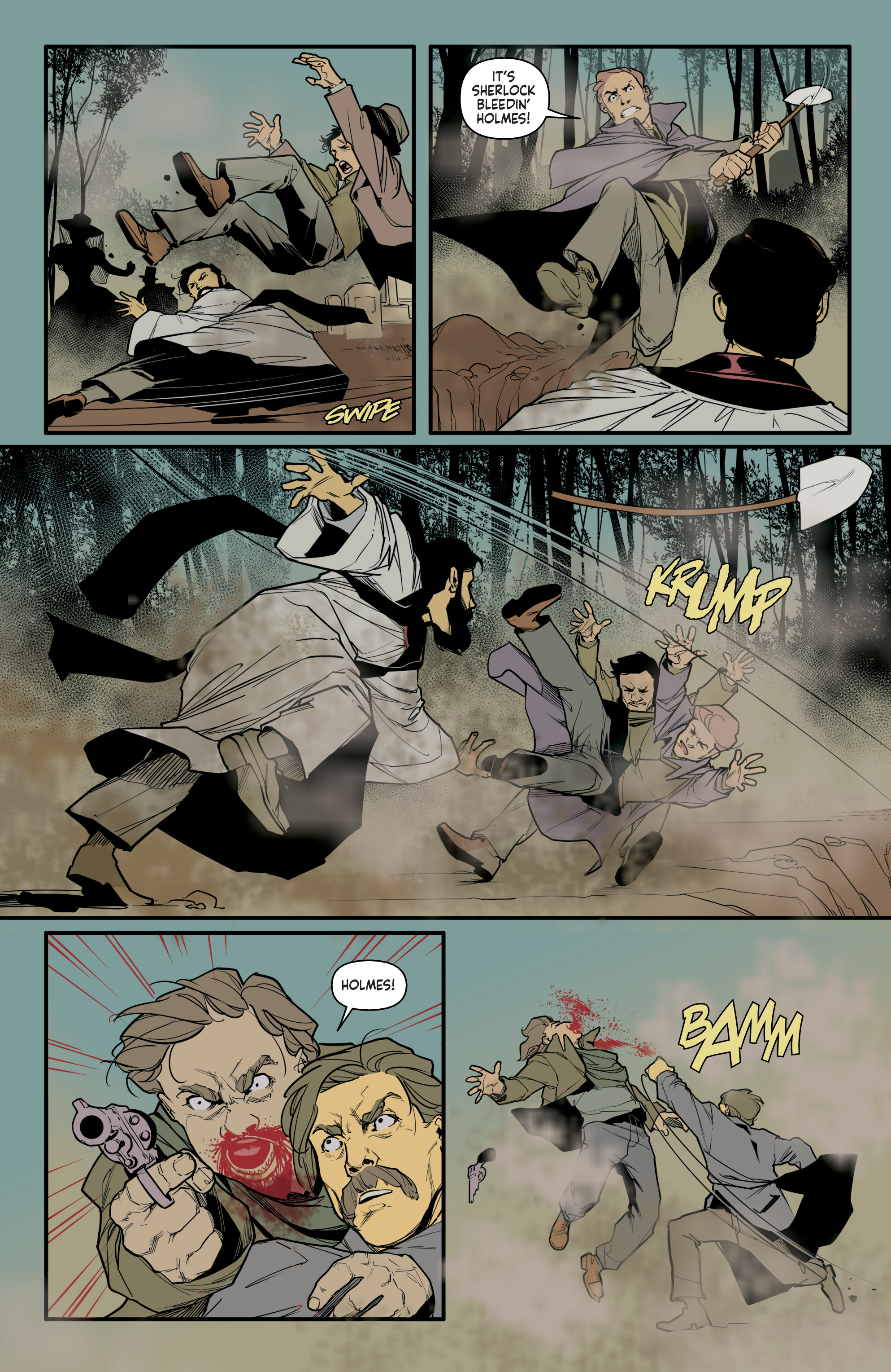Read online Sherlock Holmes: The Vanishing Man comic -  Issue # _TPB 1 - 88