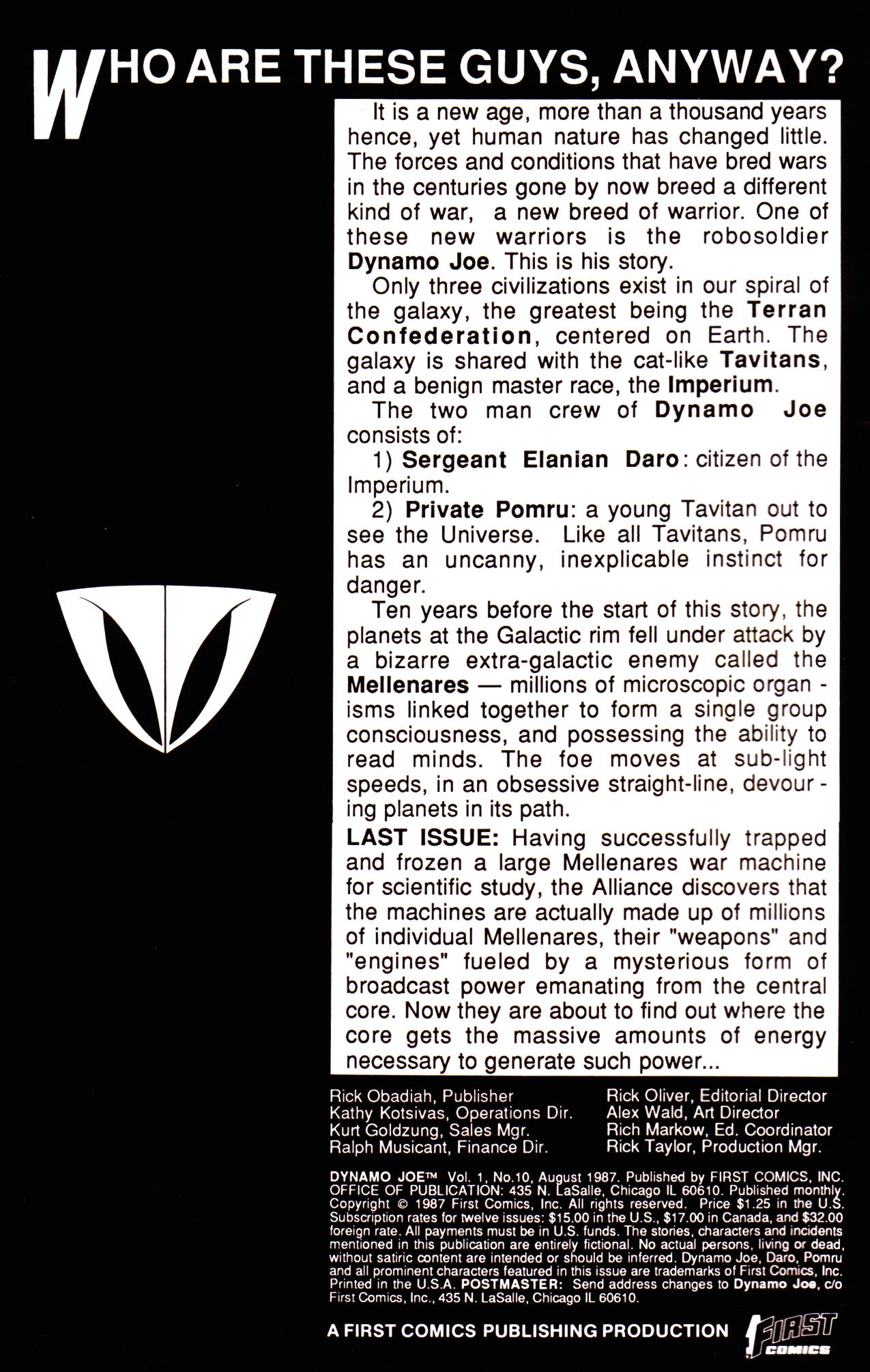 Read online Dynamo Joe comic -  Issue #10 - 2