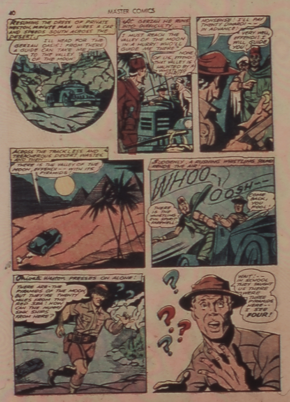 Read online Master Comics comic -  Issue #36 - 40