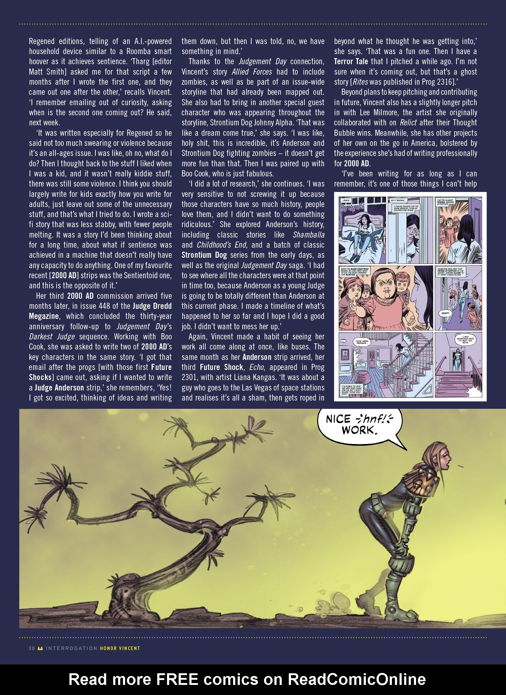 Read online Judge Dredd Megazine (Vol. 5) comic -  Issue #453 - 32