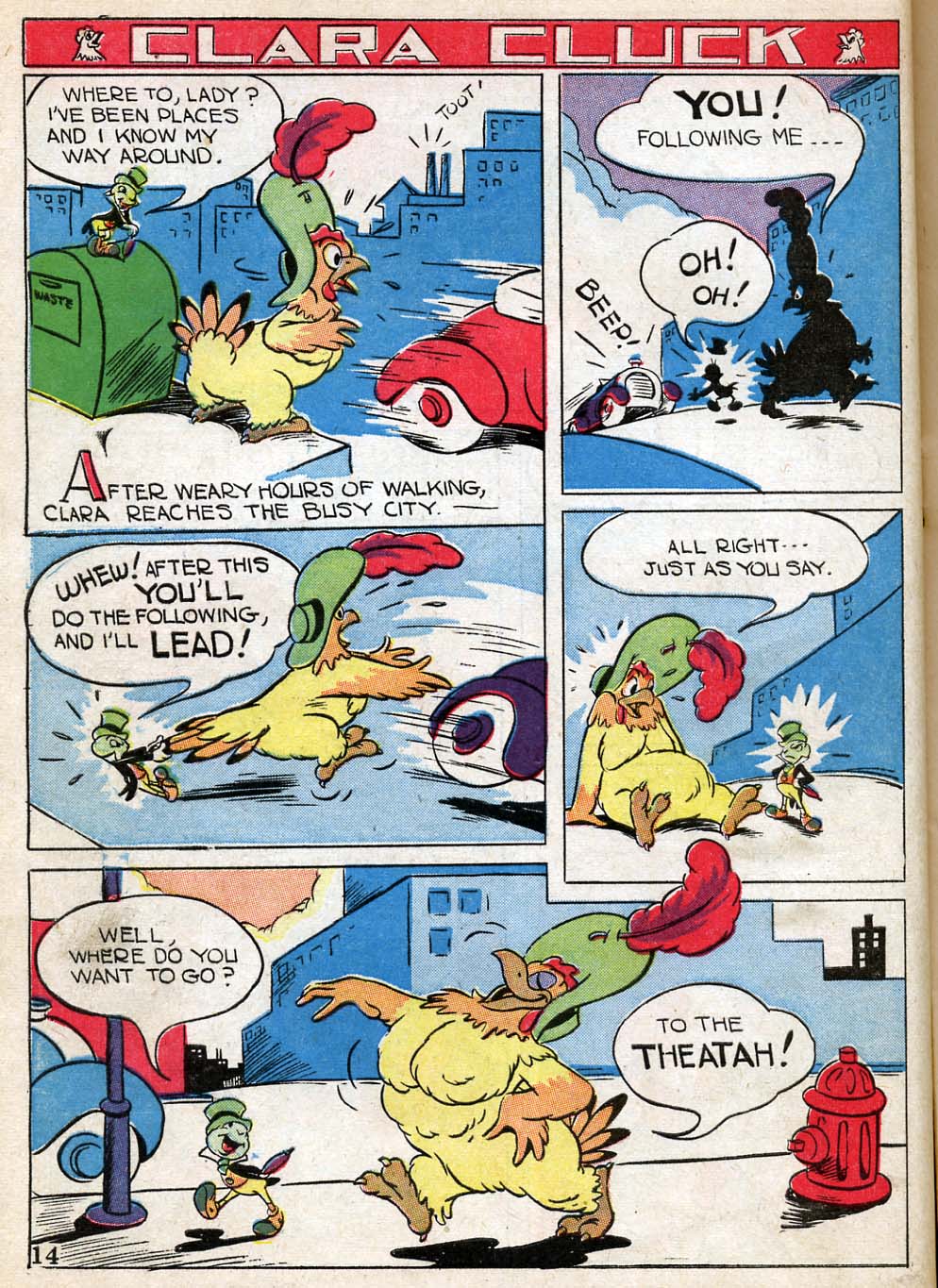 Read online Walt Disney's Comics and Stories comic -  Issue #34 - 16