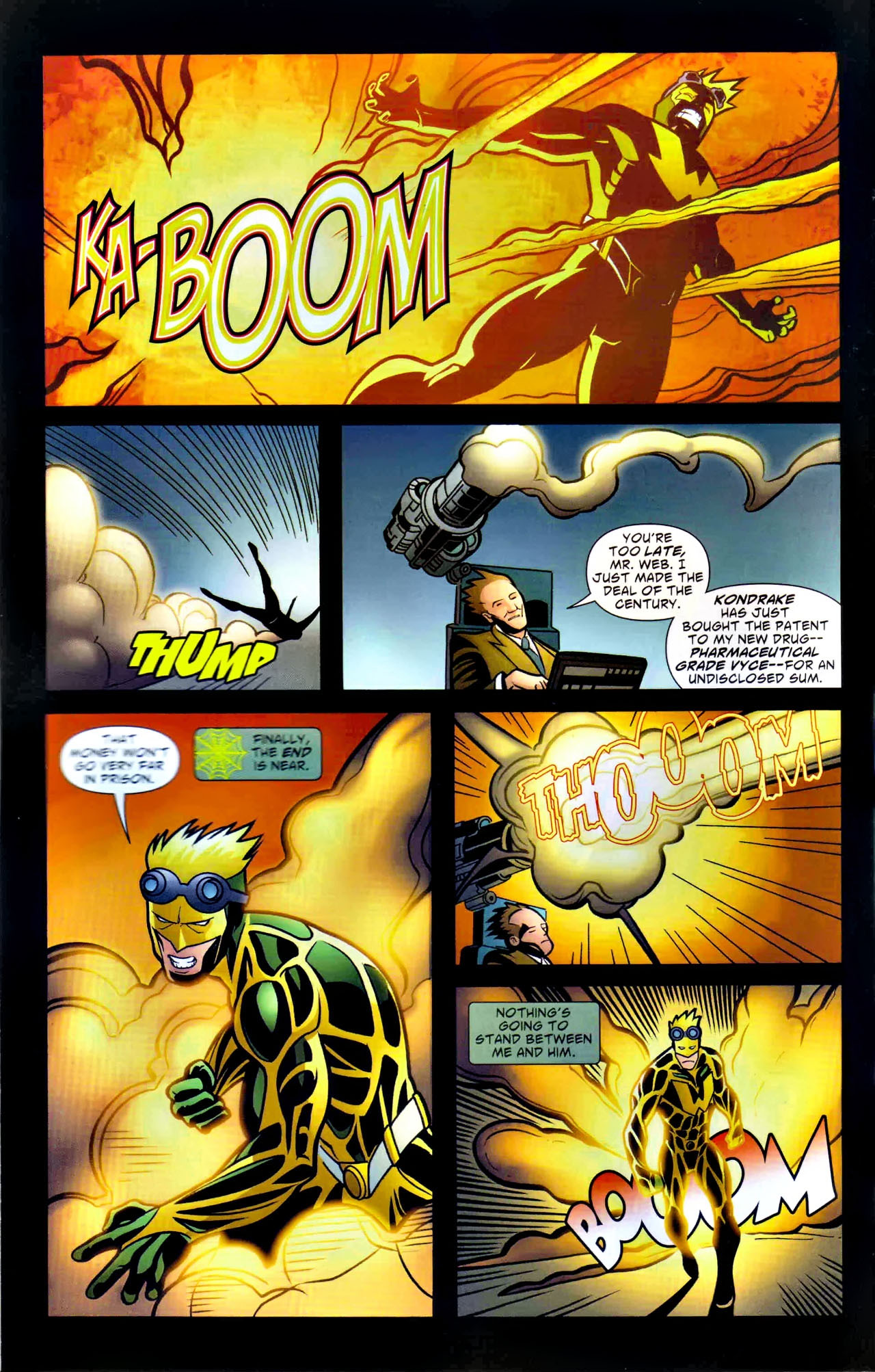 Read online The Web comic -  Issue #3 - 17