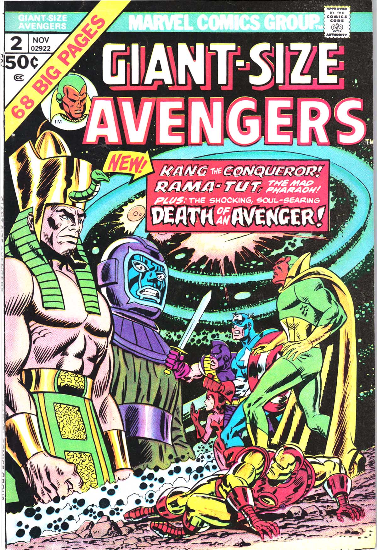 Read online The Avengers (1963) comic -  Issue #129b - 1
