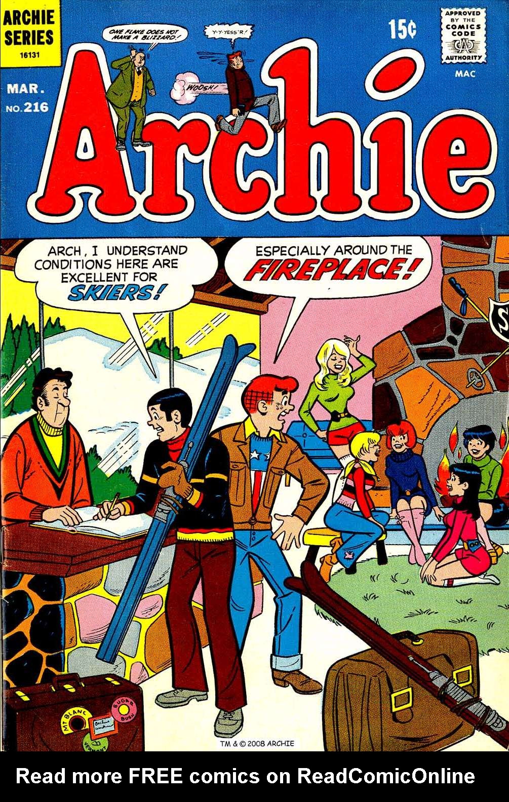 Read online Archie (1960) comic -  Issue #216 - 1