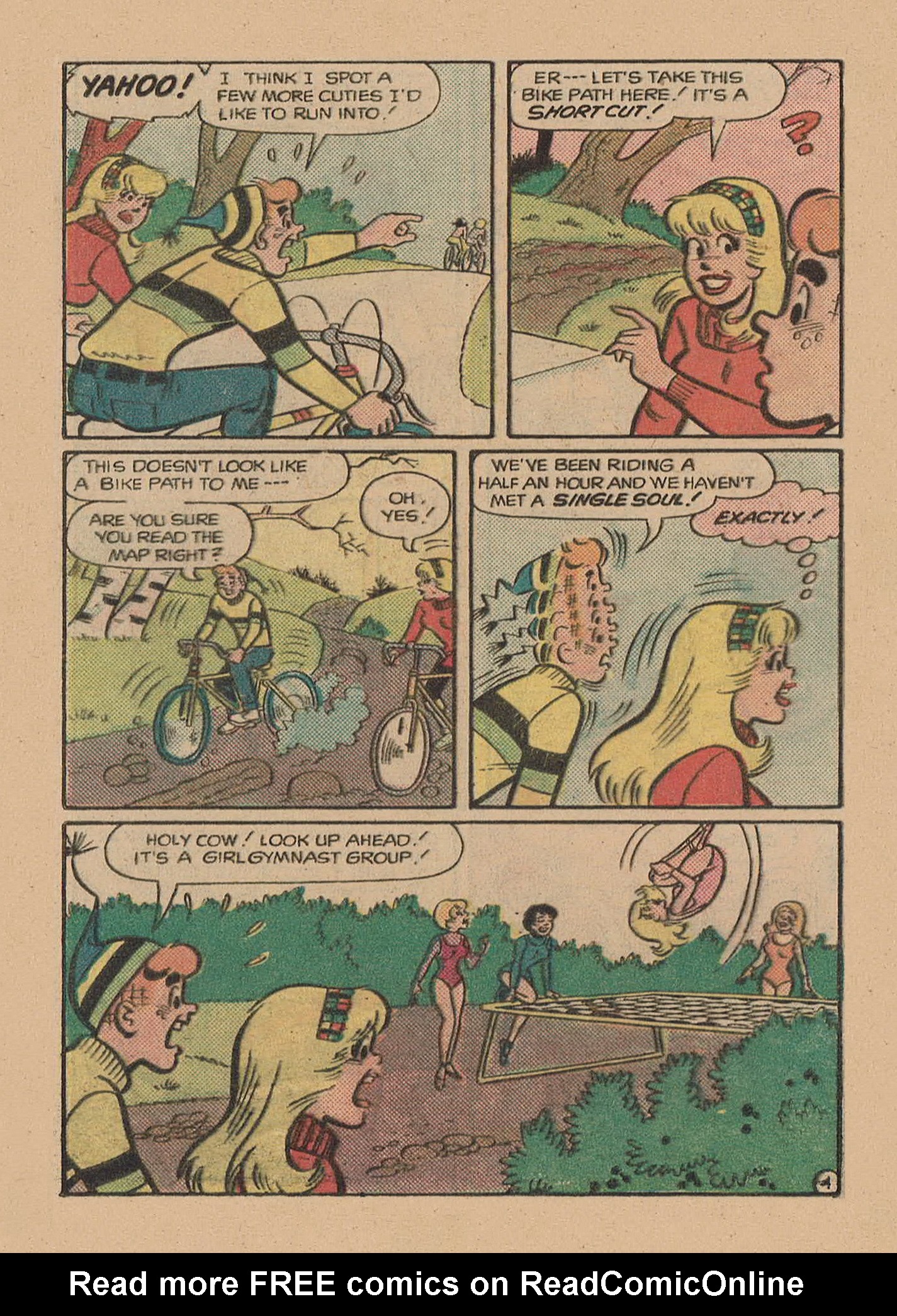 Read online Archie Digest Magazine comic -  Issue #71 - 64