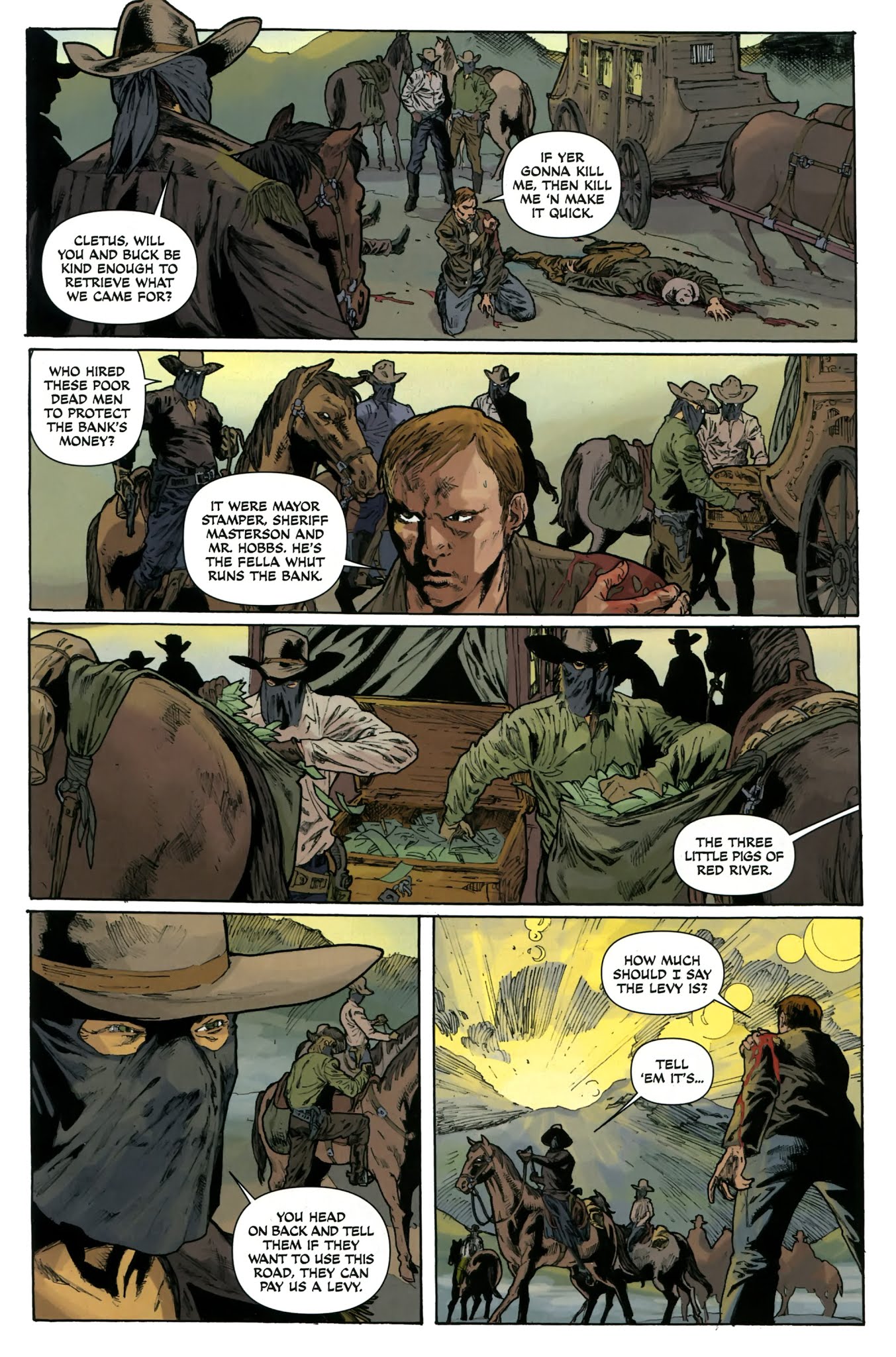 Read online The Lone Ranger: Vindicated comic -  Issue #1 - 9