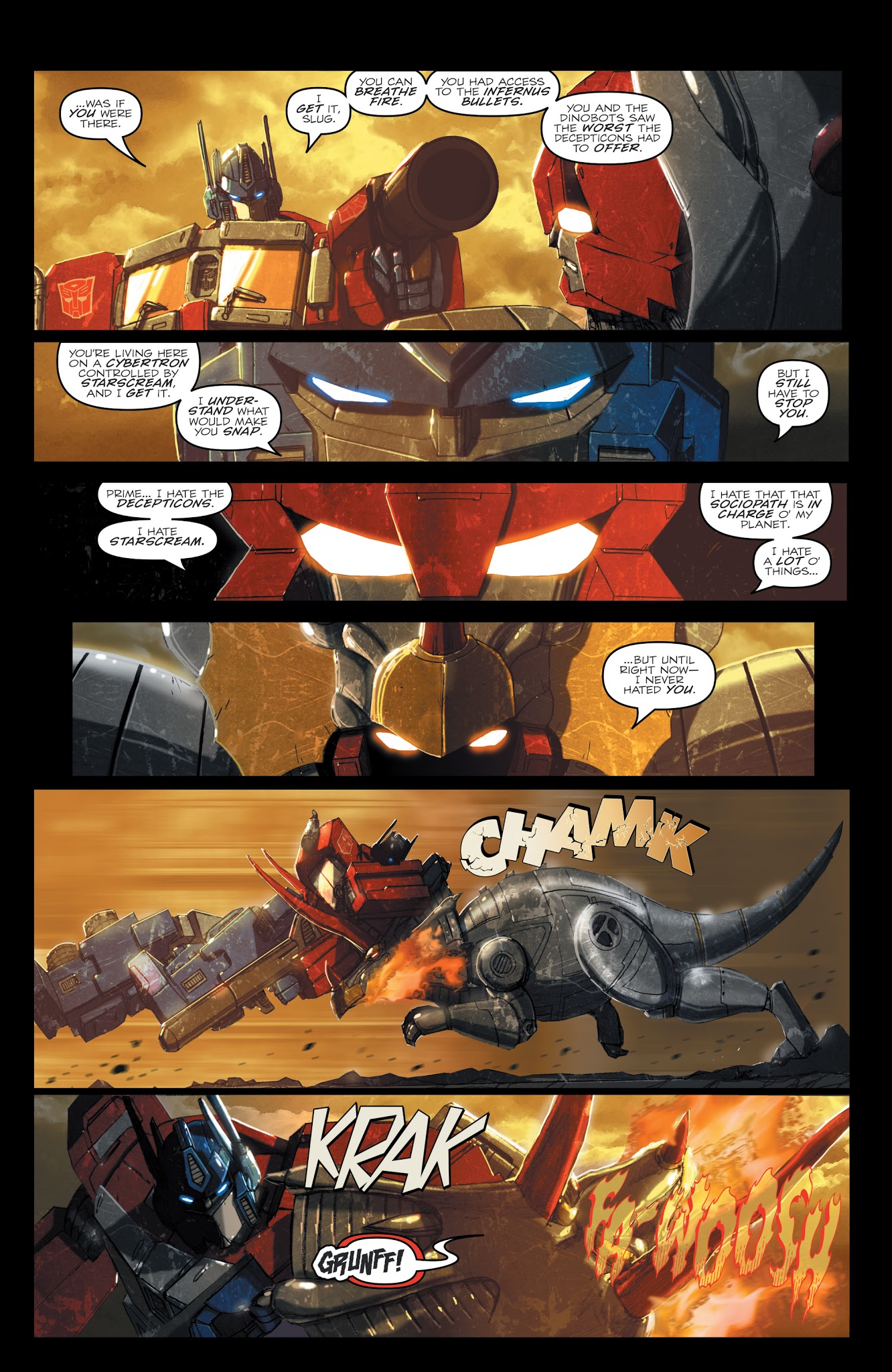 Read online The Transformers: Redemption of the Dinobots comic -  Issue # TPB - 38