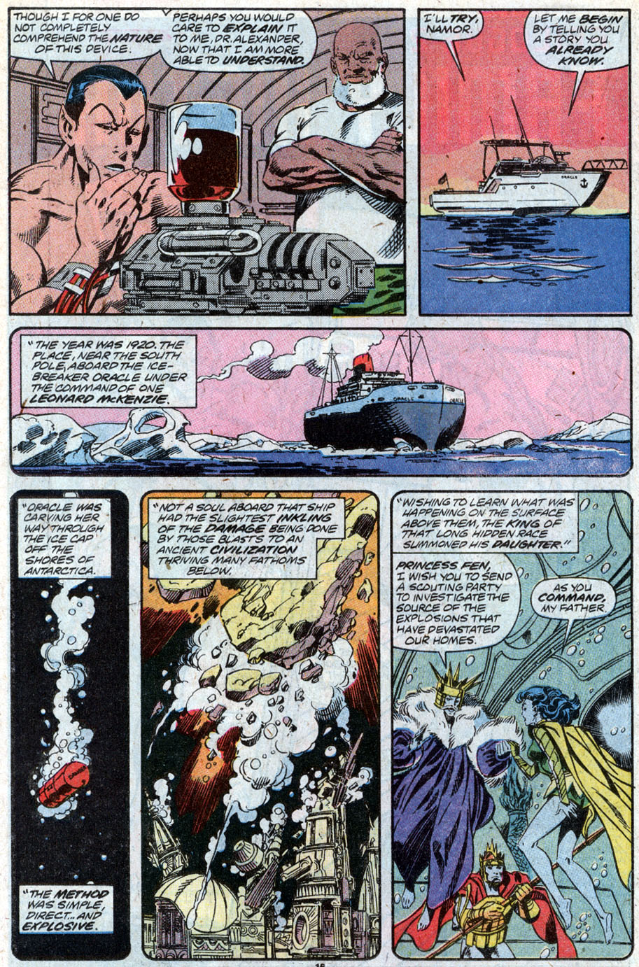 Read online Namor, The Sub-Mariner comic -  Issue #1 - 11
