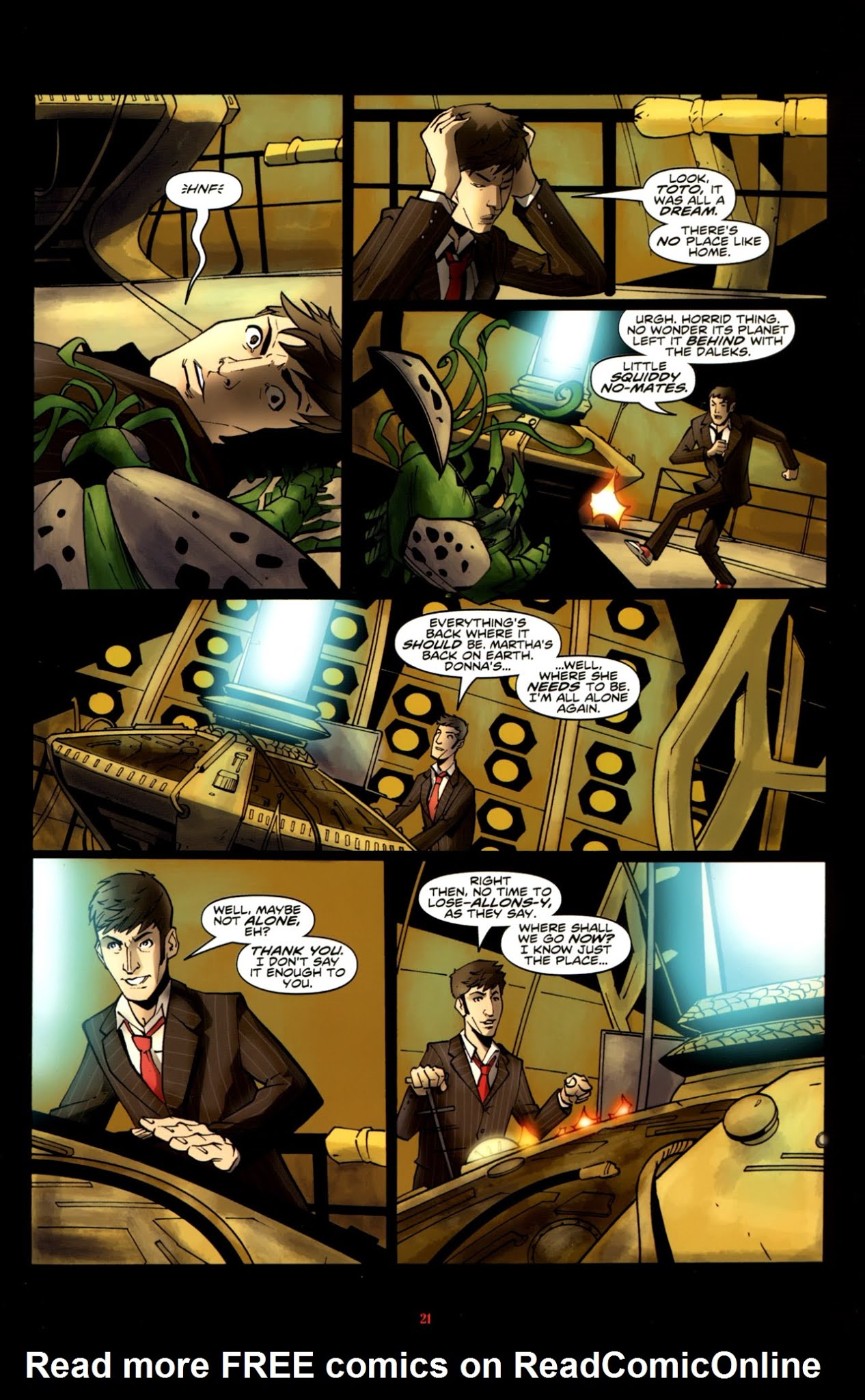 Read online Doctor Who: The Forgotten comic -  Issue #6 - 22