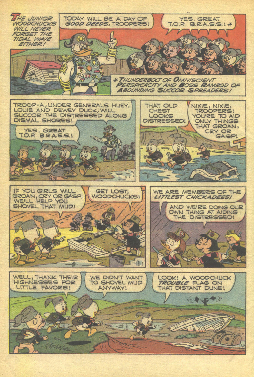 Read online Huey, Dewey, and Louie Junior Woodchucks comic -  Issue #7 - 4