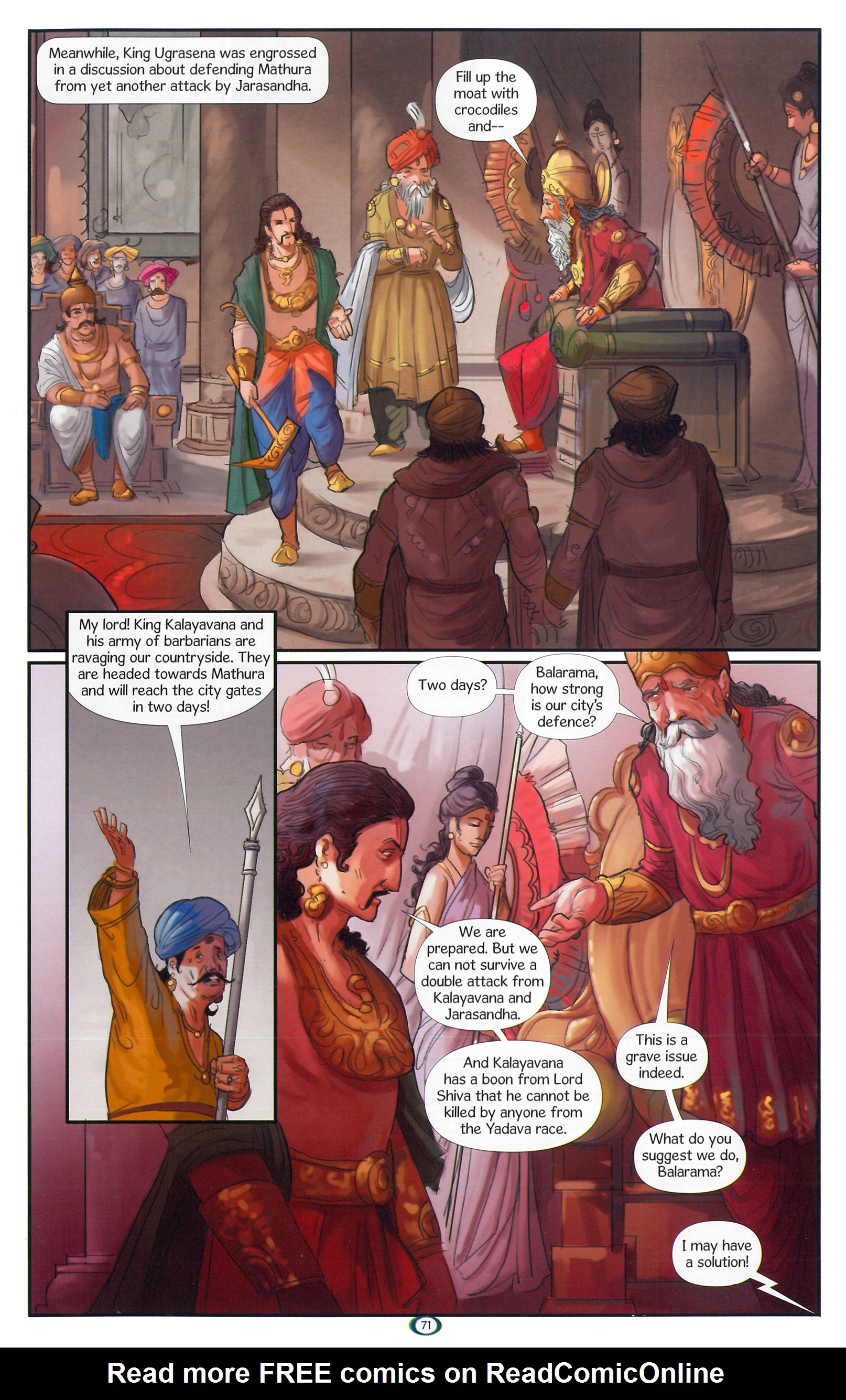 Read online Krishna: Defender of Dharma comic -  Issue # TPB (Part 1) - 73