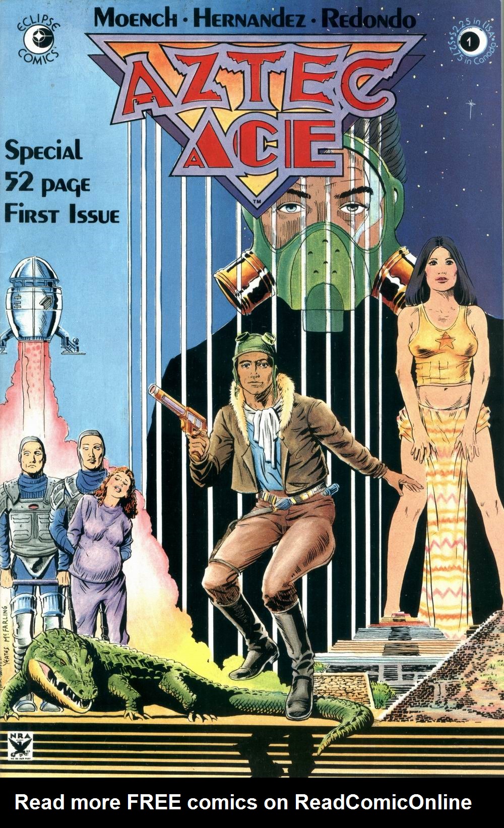 Read online Aztec Ace comic -  Issue #1 - 1