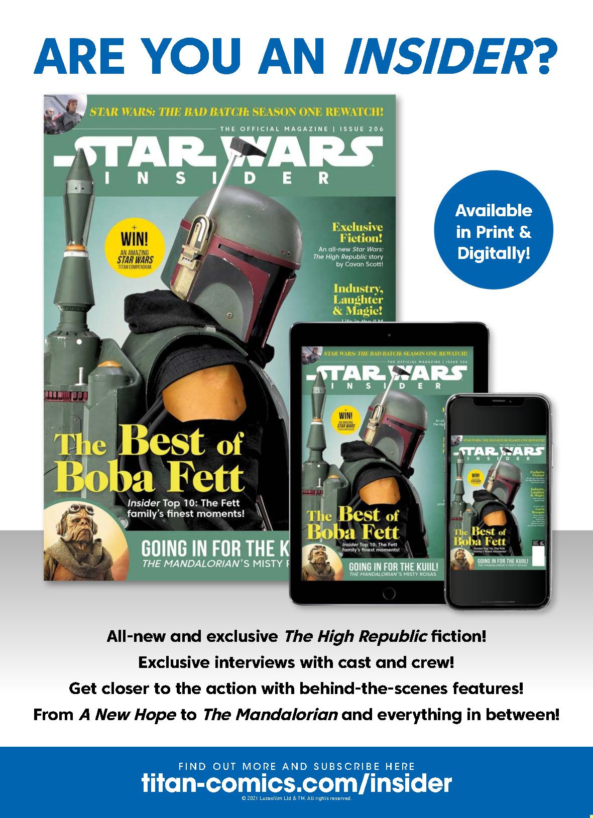 Read online Star Wars Insider Special Edition: Souvenir Edition 2022 comic -  Issue # TPB - 146