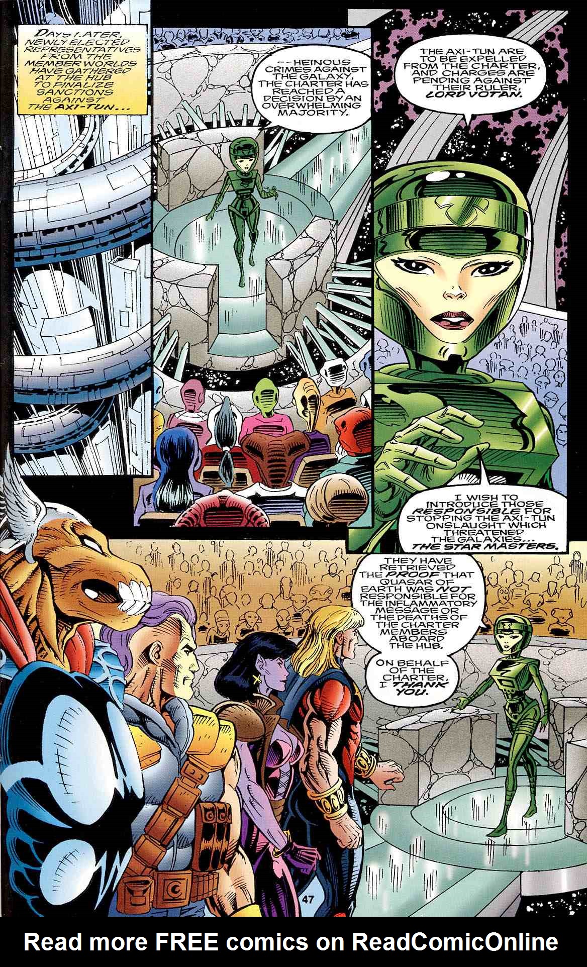 Read online Cosmic Powers Unlimited comic -  Issue #4 - 40