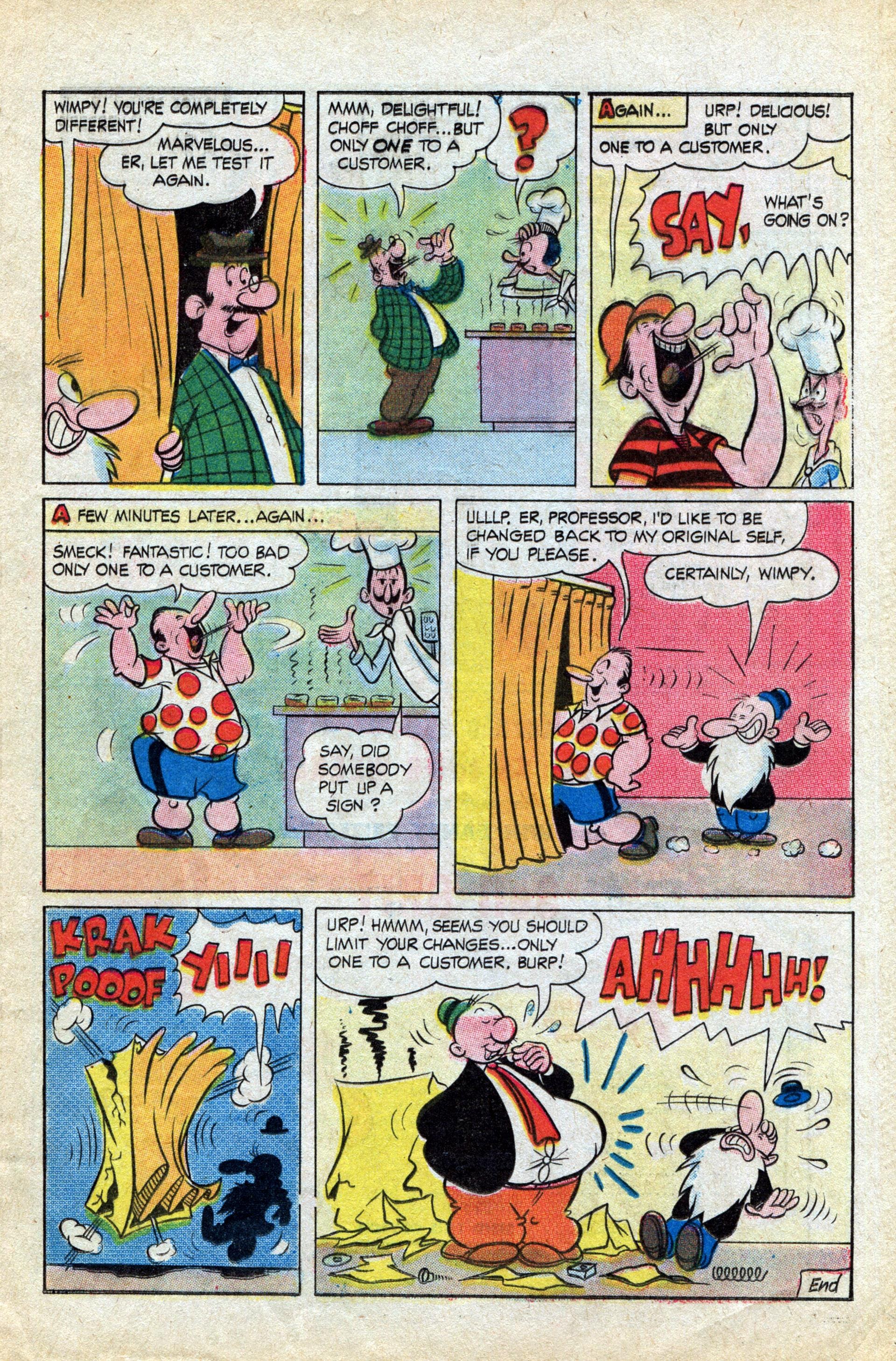 Read online Popeye (1948) comic -  Issue #102 - 13