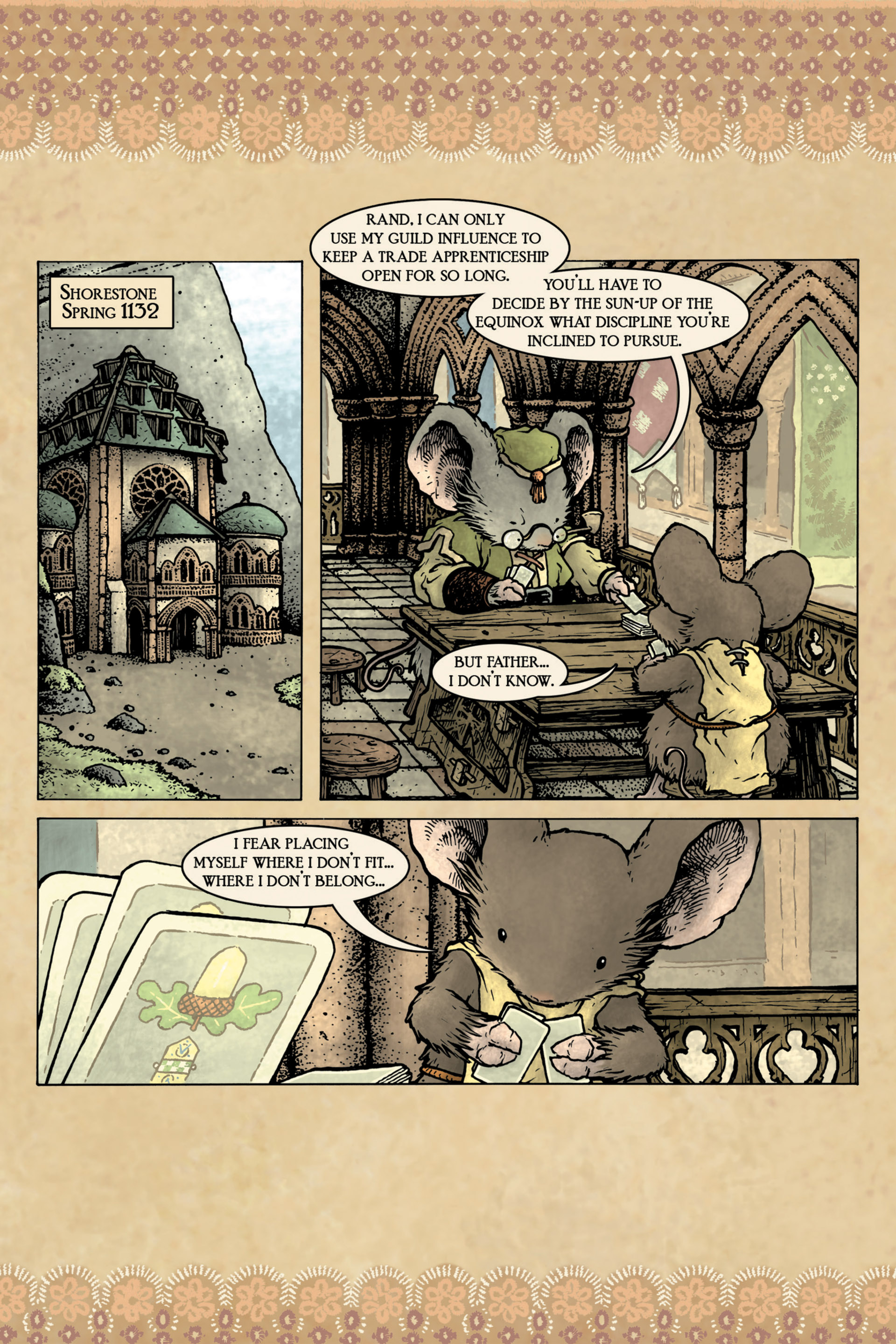 Read online Free Comic Book Day 2014 comic -  Issue # Archaia Presents Mouse Guard, Labyrinth and Other Stories - 9