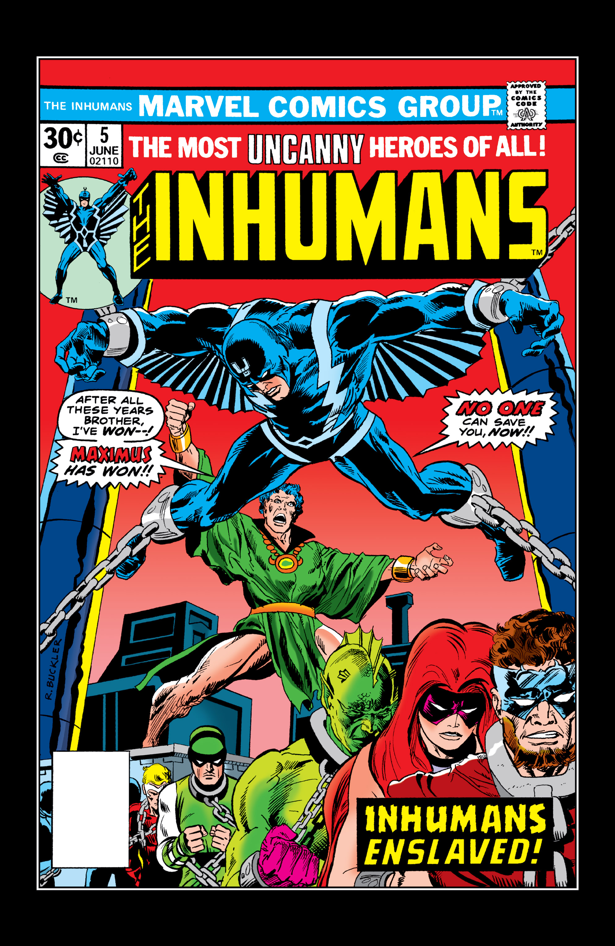 Read online Marvel Masterworks: The Inhumans comic -  Issue # TPB 2 (Part 1) - 82