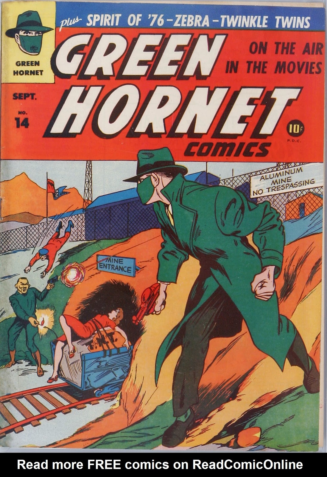 Green Hornet Comics 14 Page 1