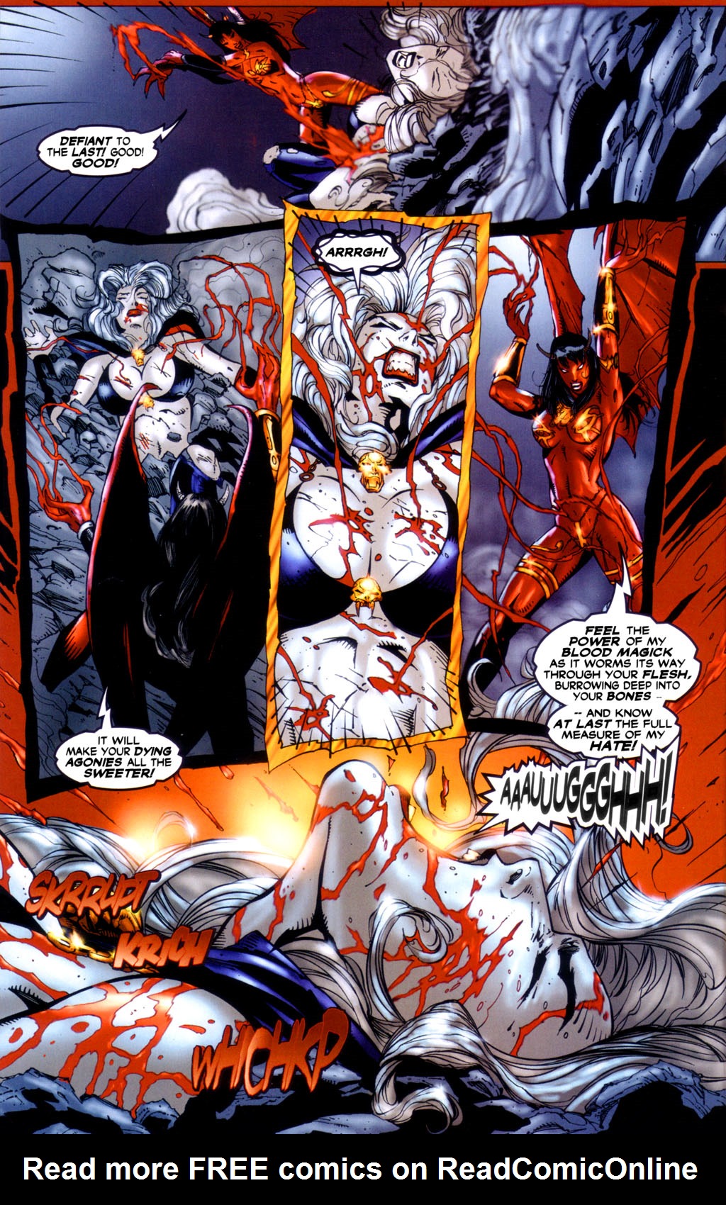 Read online Purgatori vs. Lady Death comic -  Issue # Full - 14