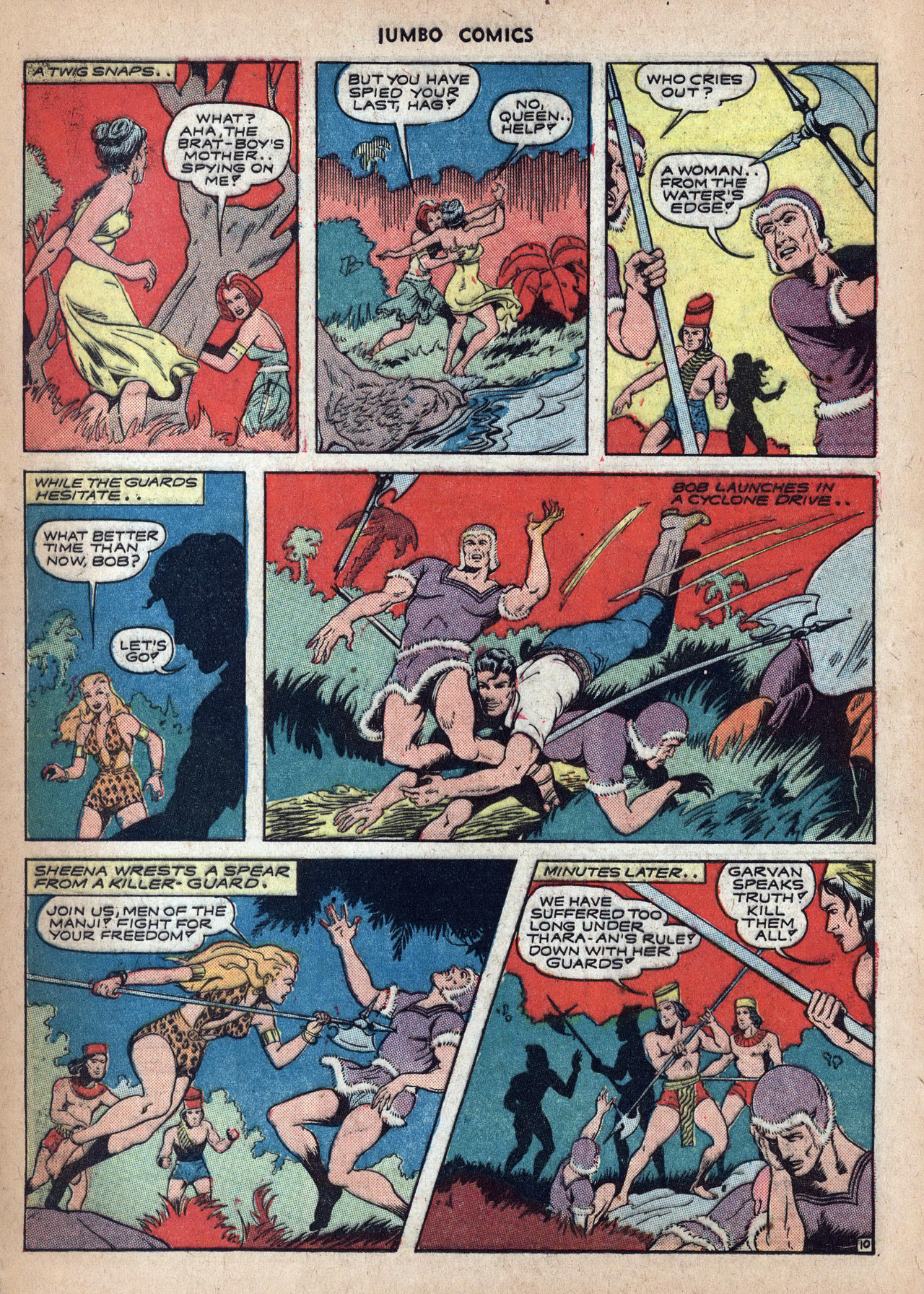 Read online Jumbo Comics comic -  Issue #54 - 12