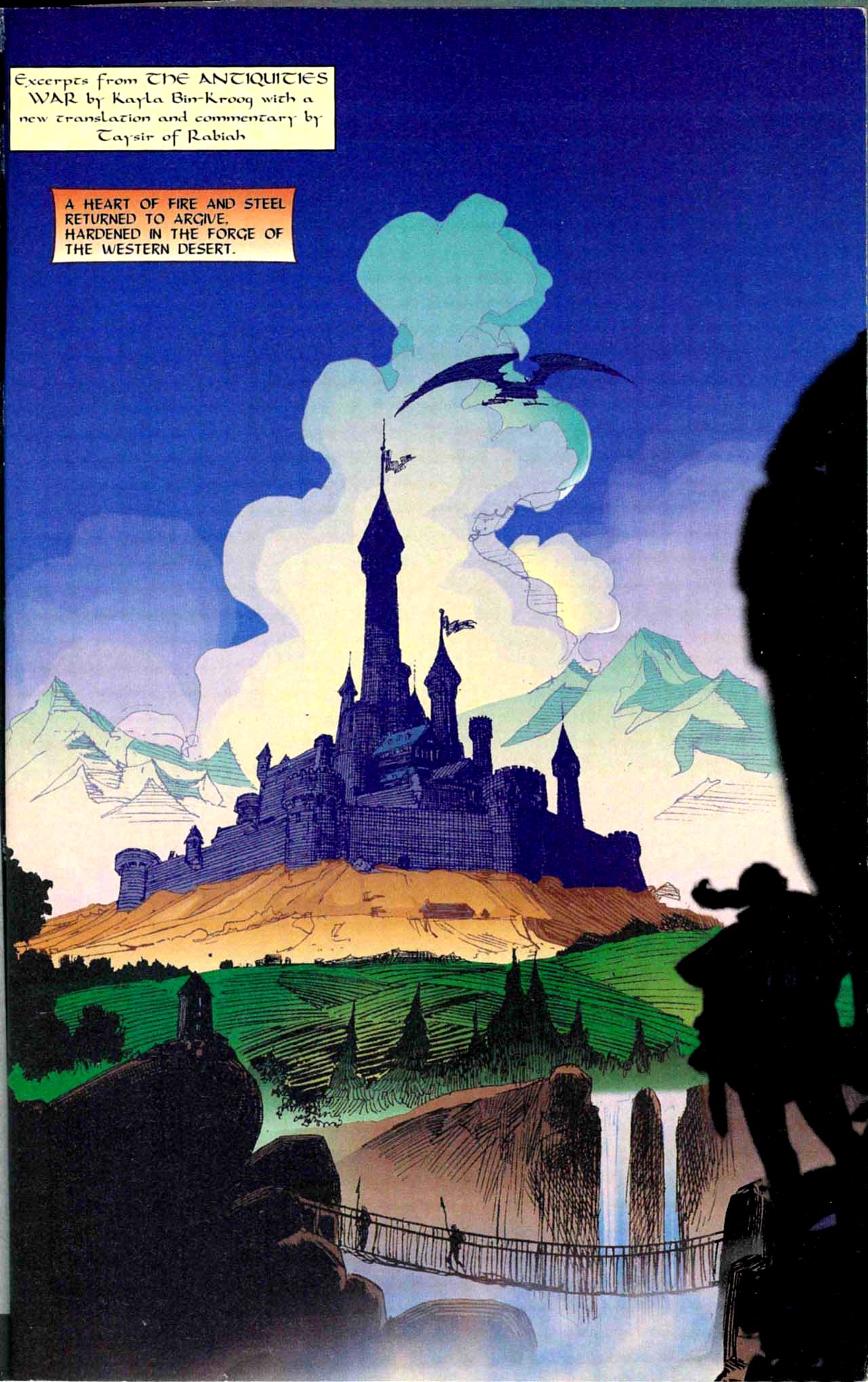 Read online Urza-Mishra War on the World of Magic: The Gathering comic -  Issue #1 - 3