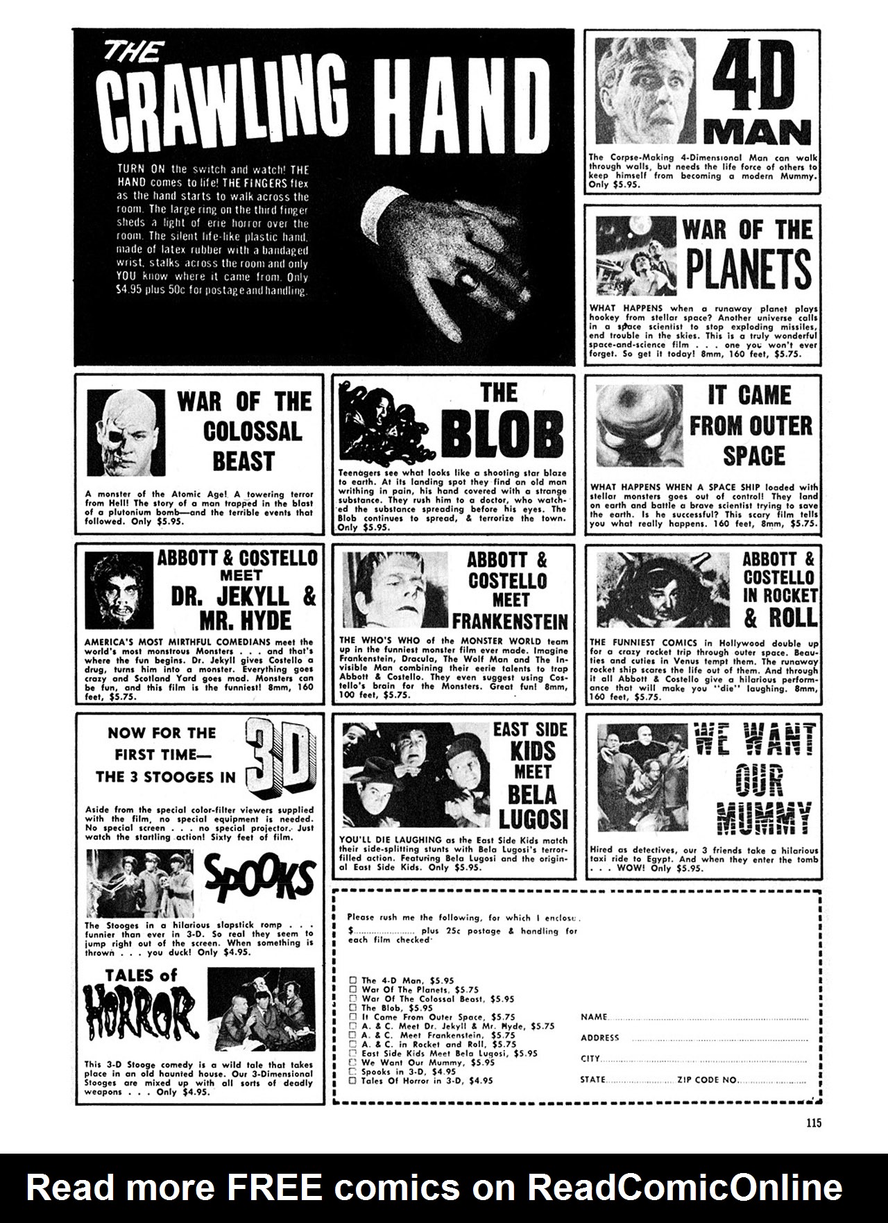 Read online Eerie Archives comic -  Issue # TPB 4 - 116