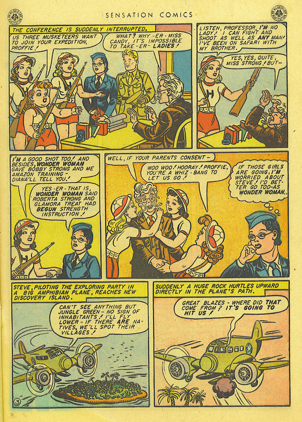 Read online Sensation (Mystery) Comics comic -  Issue #39 - 5
